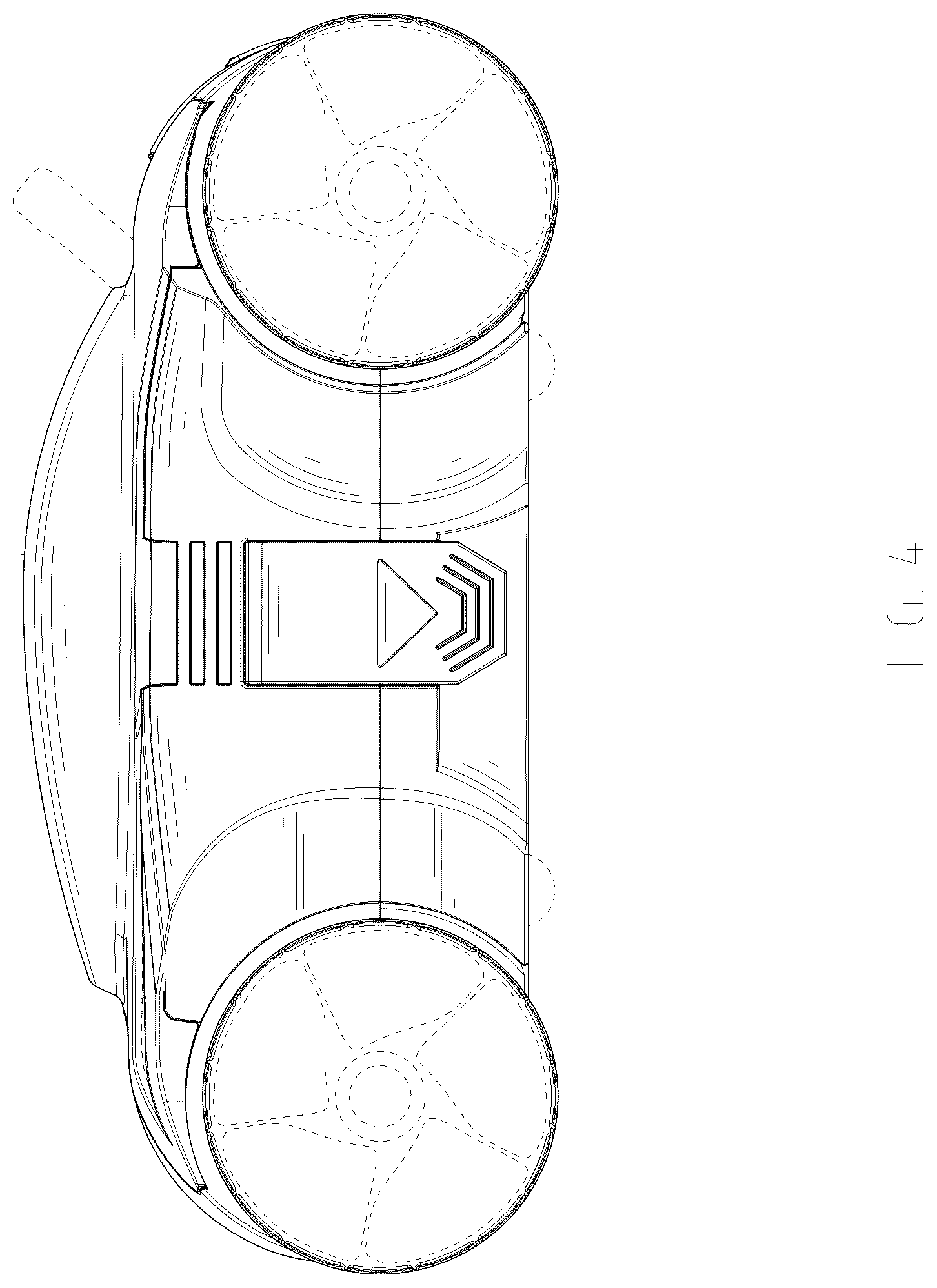 Patent USD1079163 Figure 4 – Pool cleaner