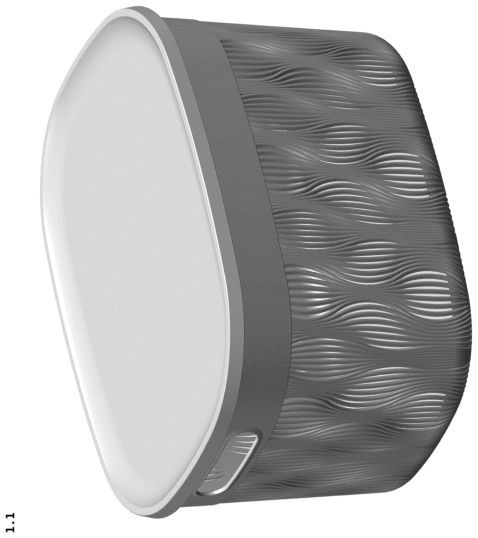 Patent USD1079165 Figure 1 – Storage basket for household purpose