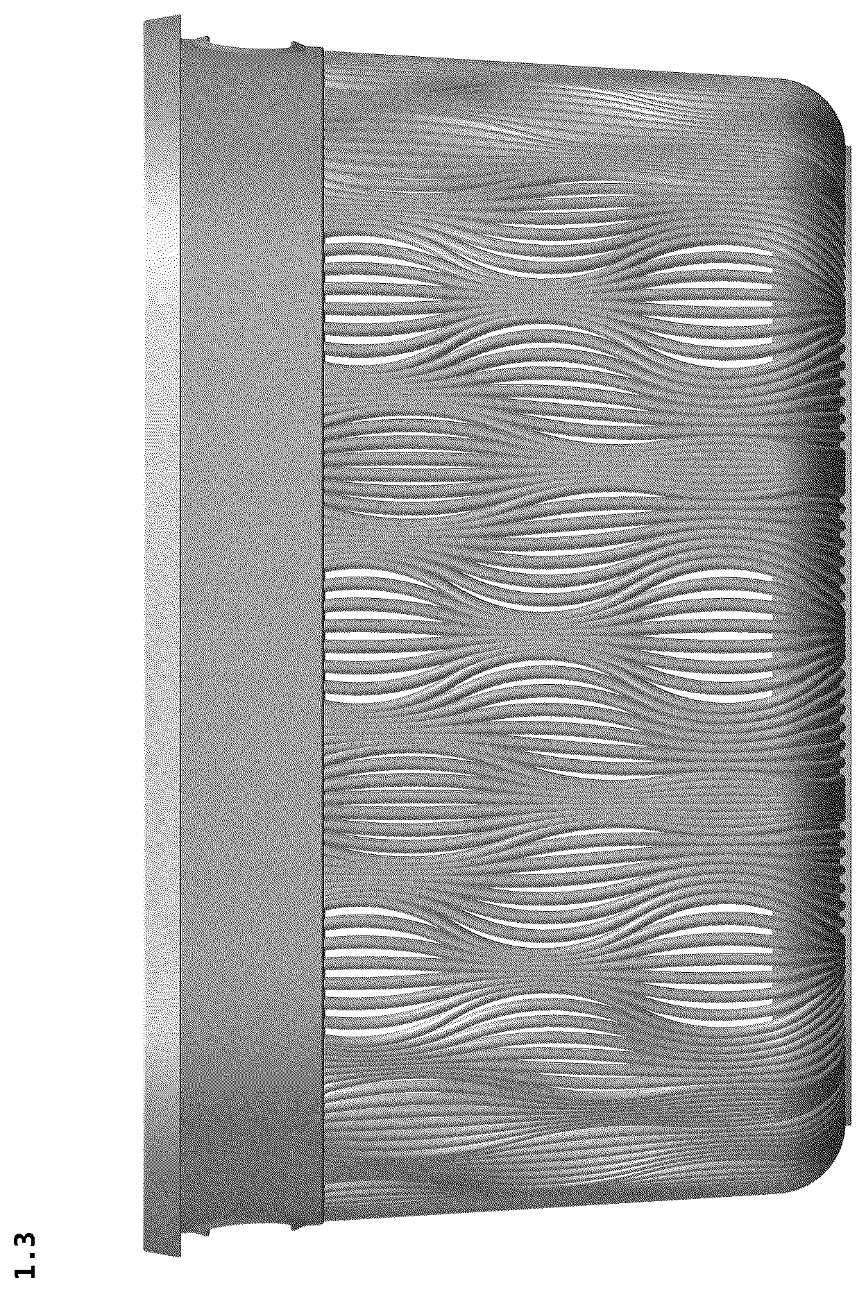 Patent USD1079165 Figure 3 – Storage basket for household purpose
