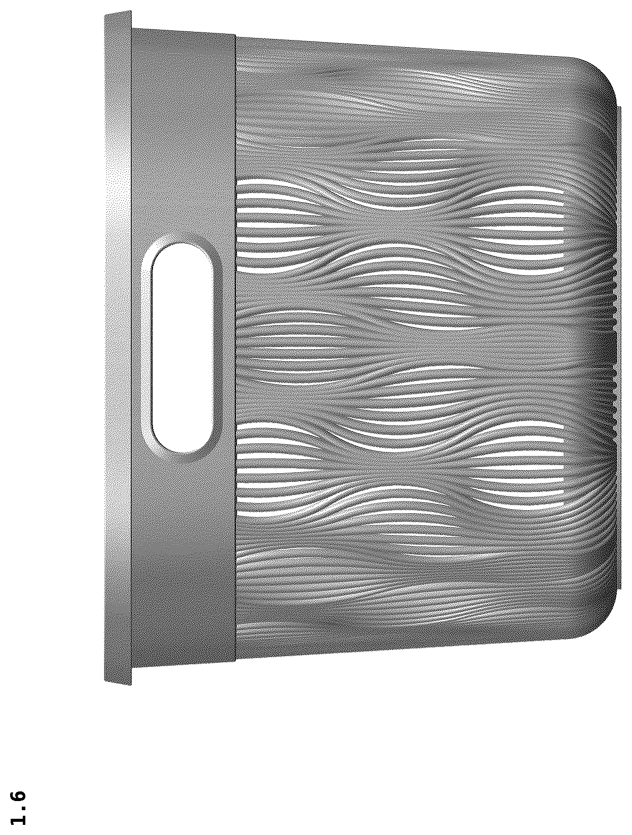 Patent USD1079165 Figure 6 – Storage basket for household purpose