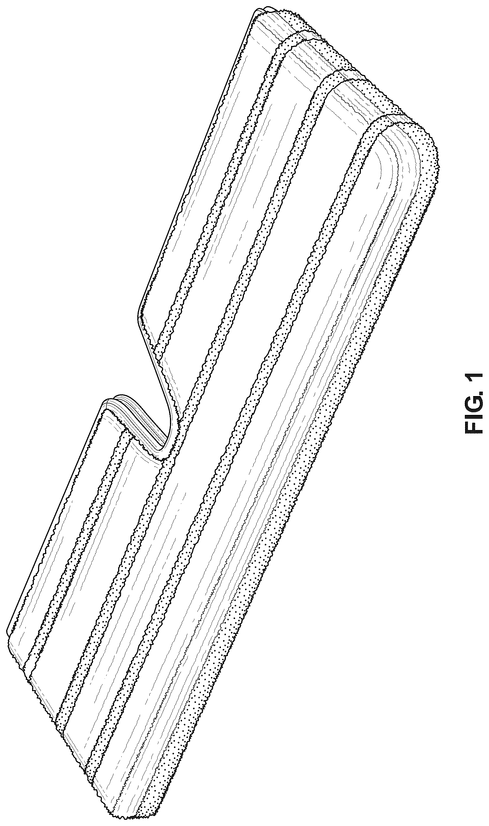 Patent USD1079166 — Cleaning pad for cleaning implement — Figure 1