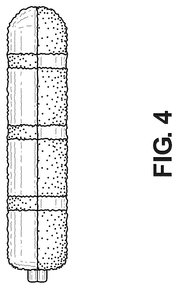 Patent USD1079166 Figure 4 – Cleaning pad for cleaning implement