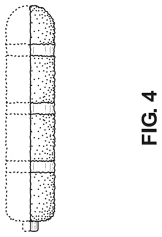 Patent USD1079167 Figure 4 – Cleaning pad for cleaning implement