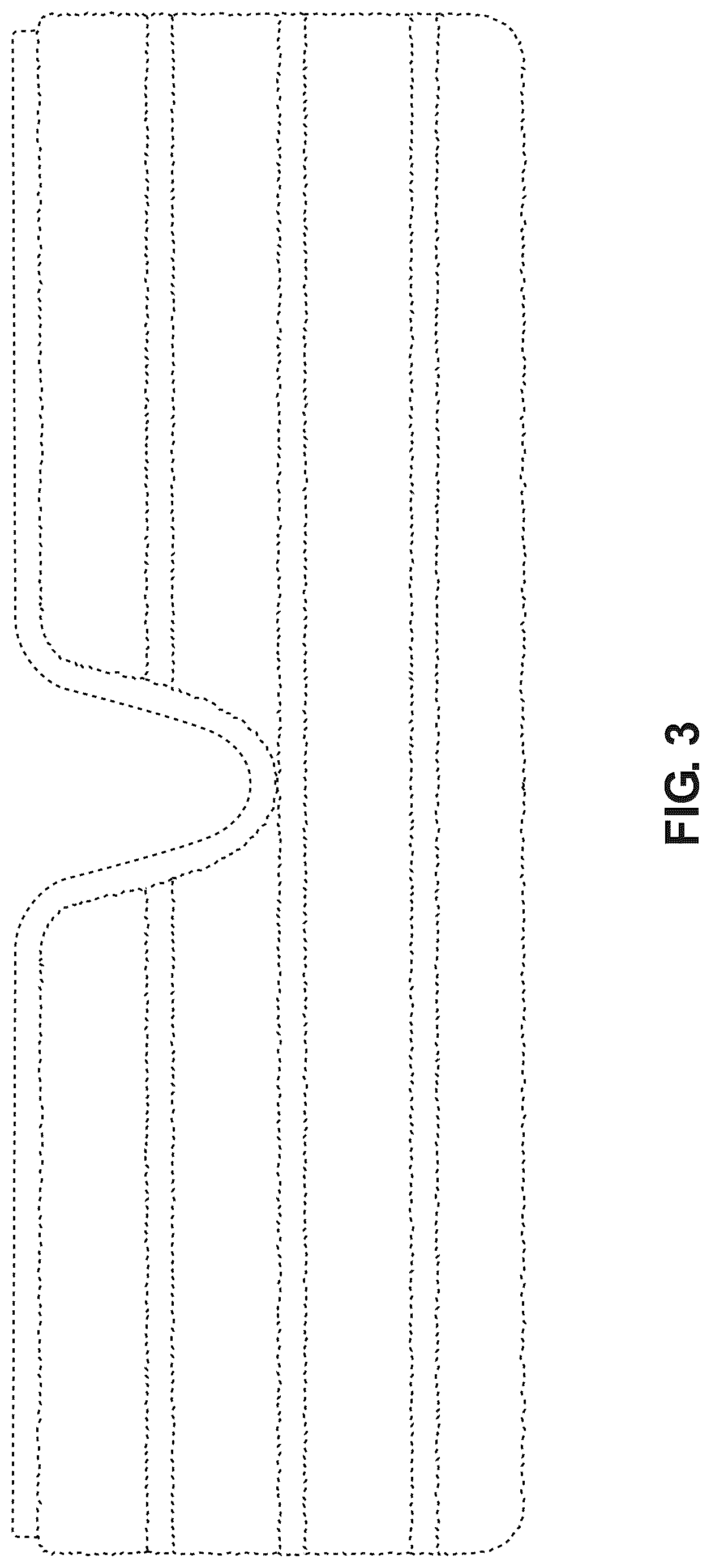 Patent USD1079168 Figure 3 – Cleaning pad for cleaning implement