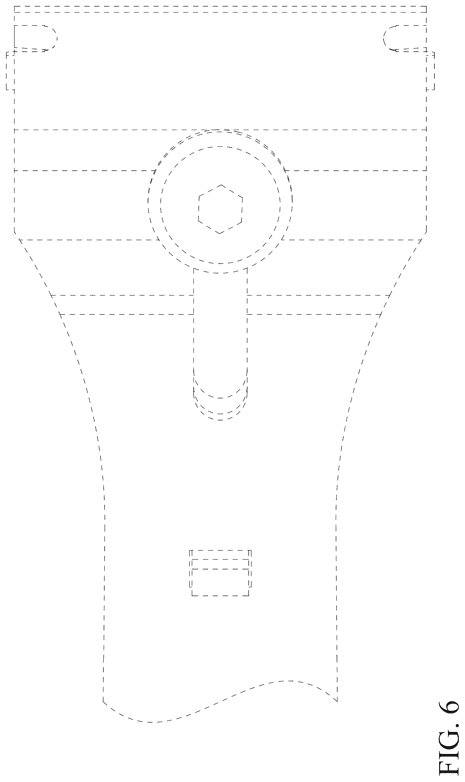 Patent USD1079169 Figure 6 – Scraper head