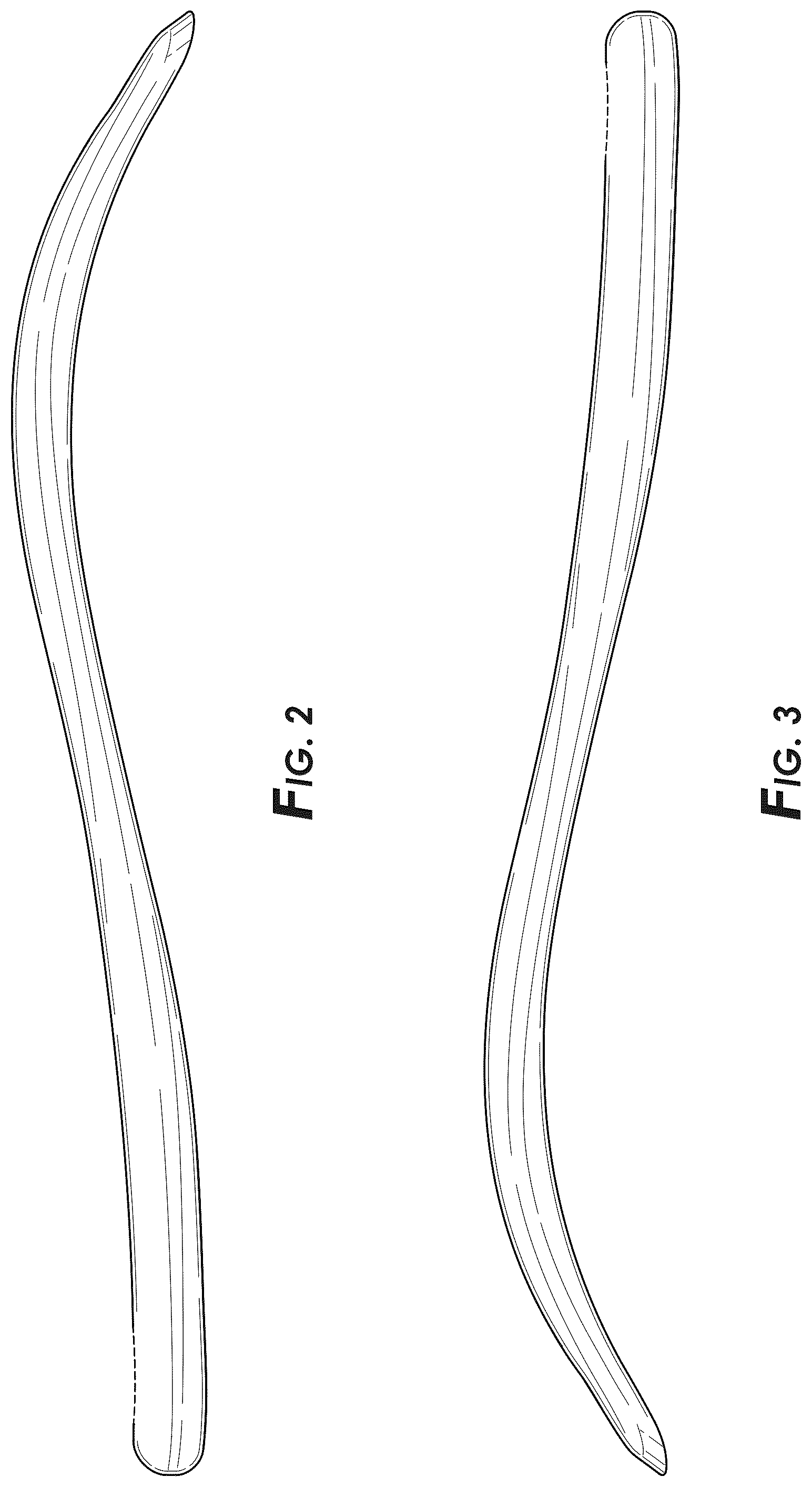 Patent USD1079170 Figure 2 – Bat wax scraper