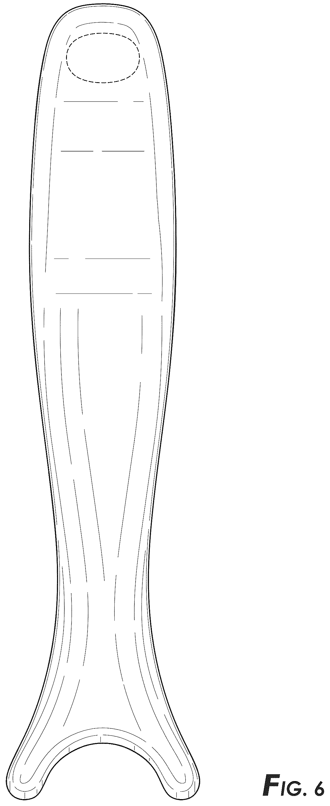 Patent USD1079170 Figure 4 – Bat wax scraper