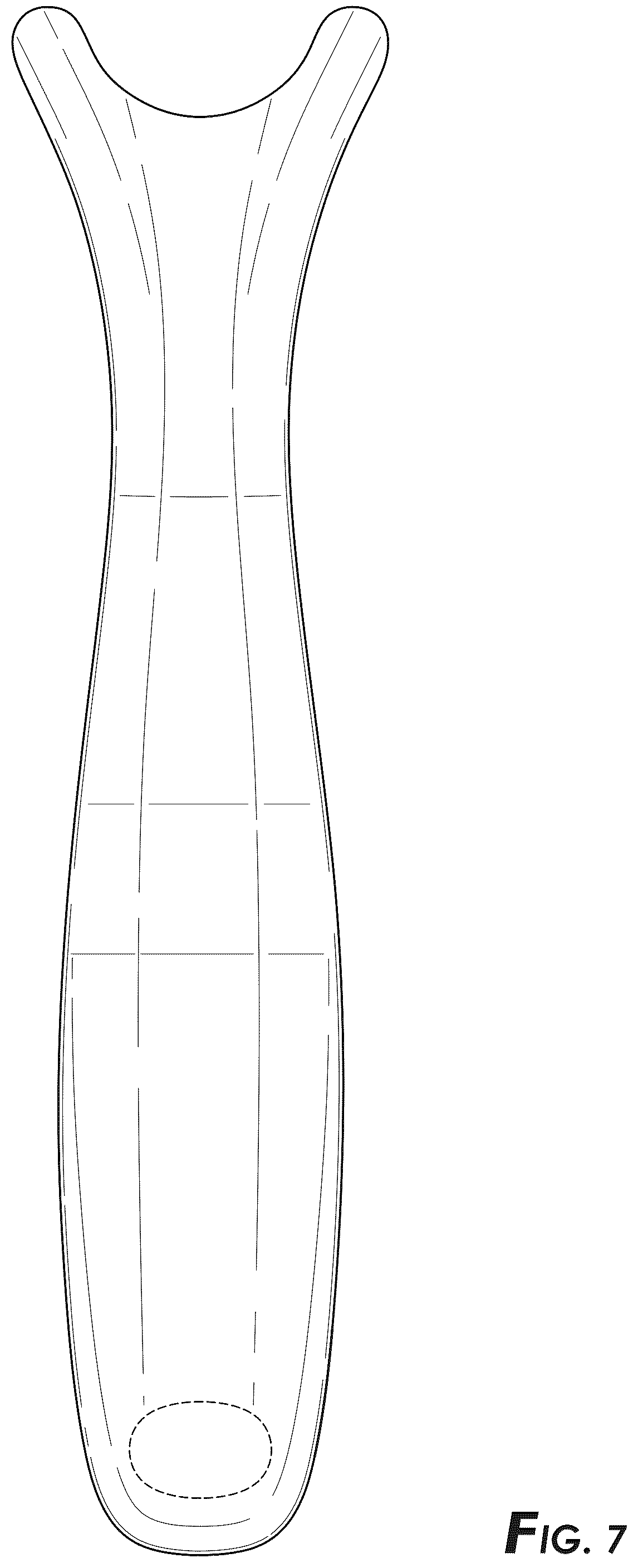 Patent USD1079170 Figure 5 – Bat wax scraper
