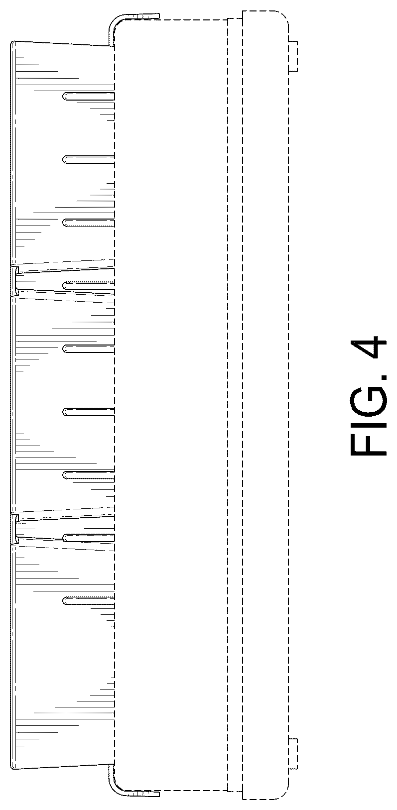 Patent USD1079172 Figure 4 – Dish drying rack