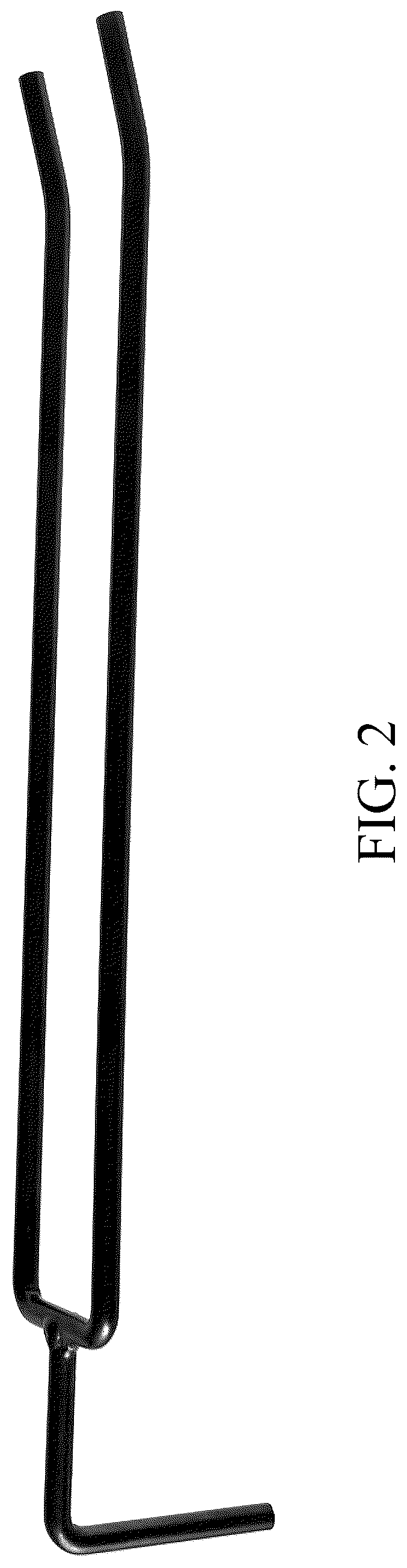 Patent USD1079173 Figure 2 – Holder for dish towel and sponge