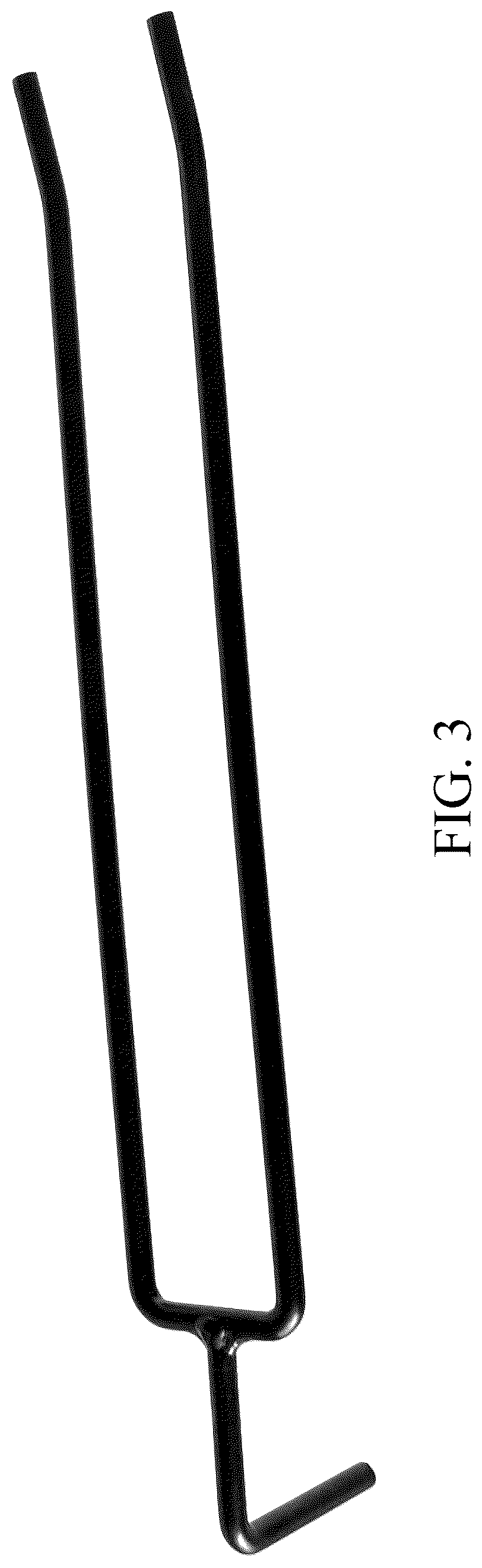 Patent USD1079173 Figure 3 – Holder for dish towel and sponge