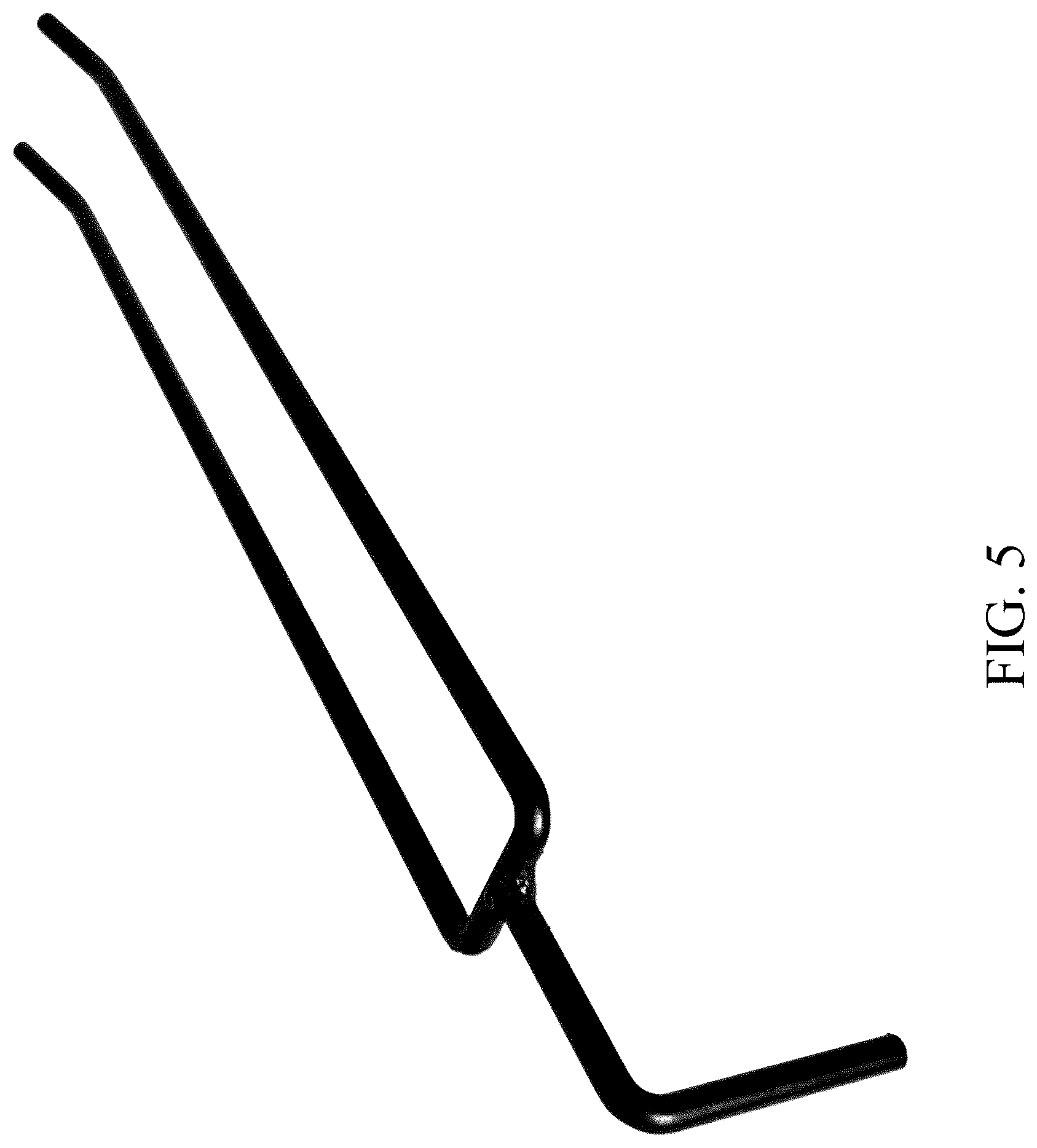 Patent USD1079173 Figure 5 – Holder for dish towel and sponge