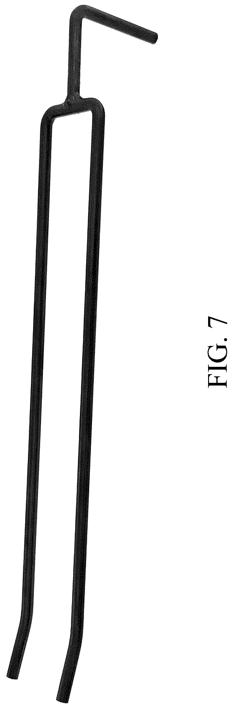 Patent USD1079173 Figure 7 – Holder for dish towel and sponge
