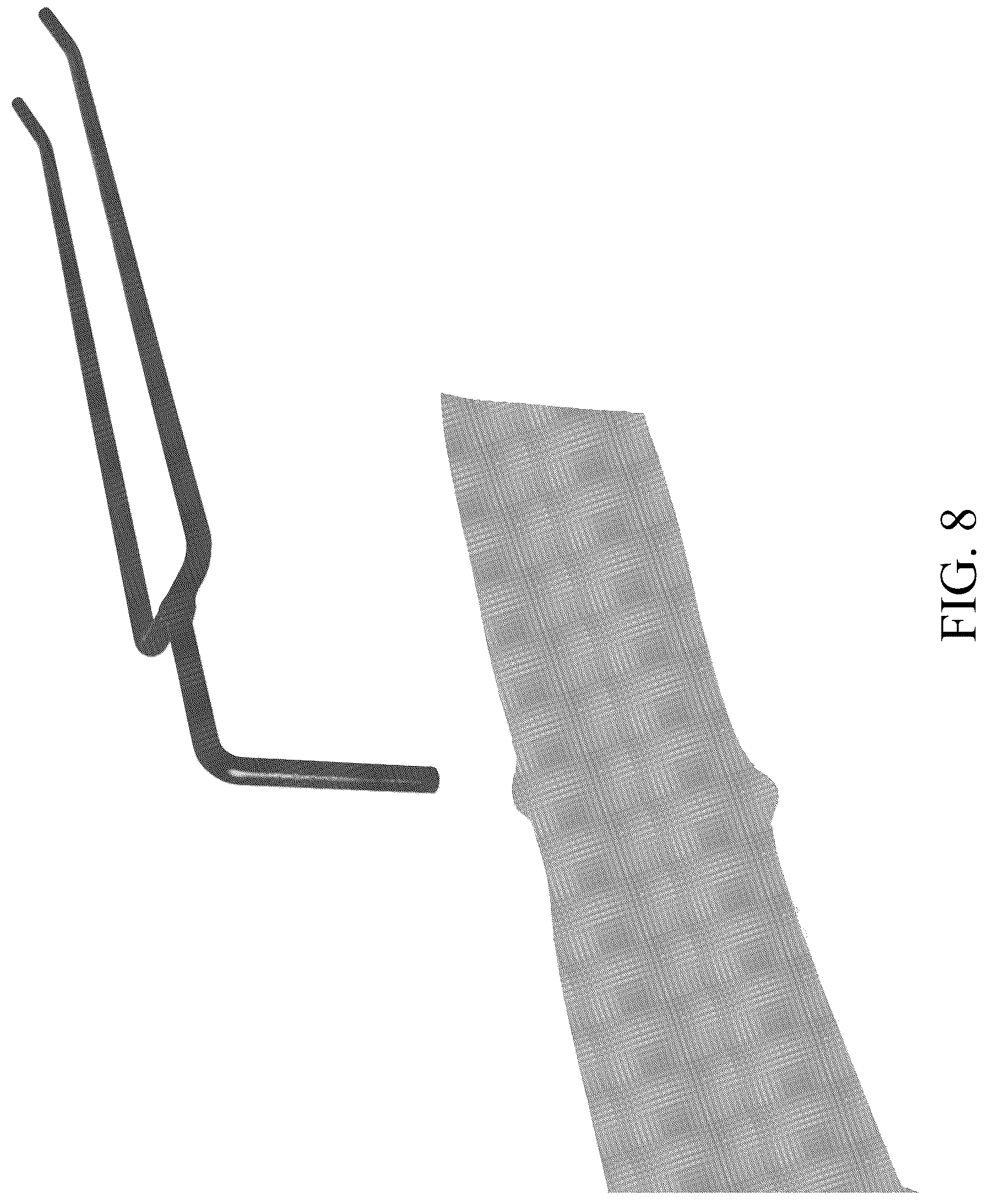 Patent USD1079173 Figure 8 – Holder for dish towel and sponge
