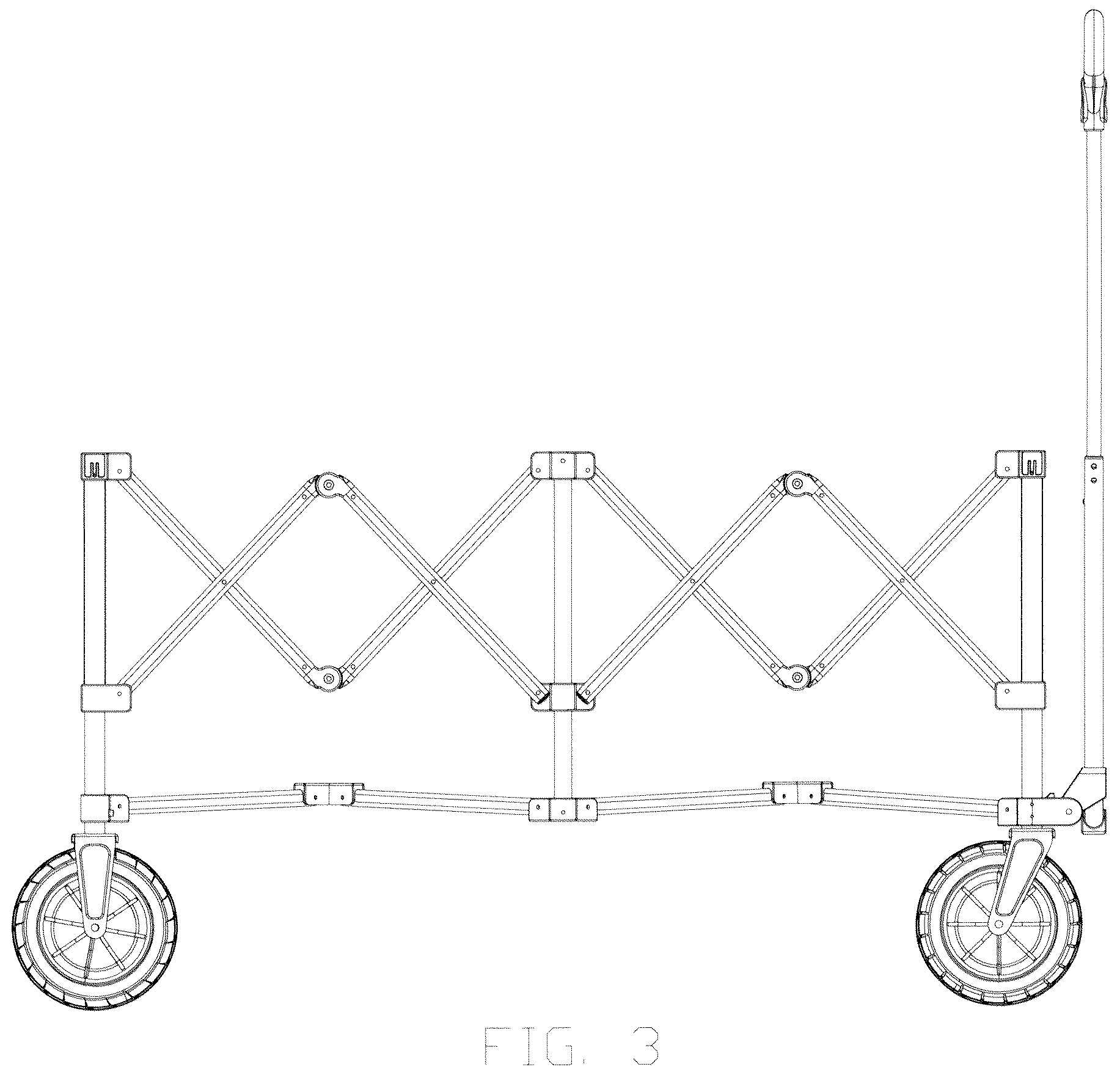 Patent USD1079177 Figure 3 – Camp cart