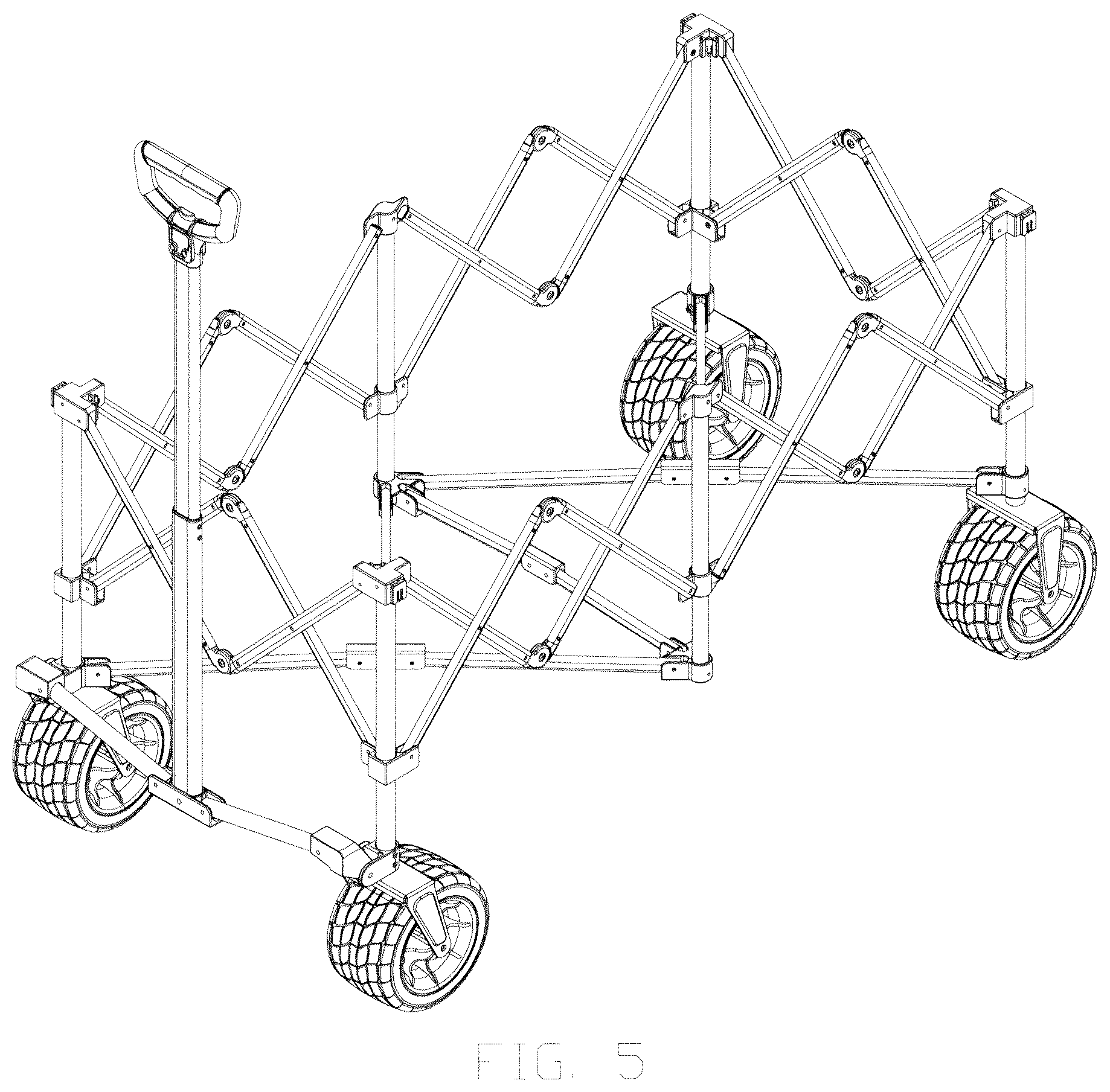Patent USD1079177 Figure 5 – Camp cart