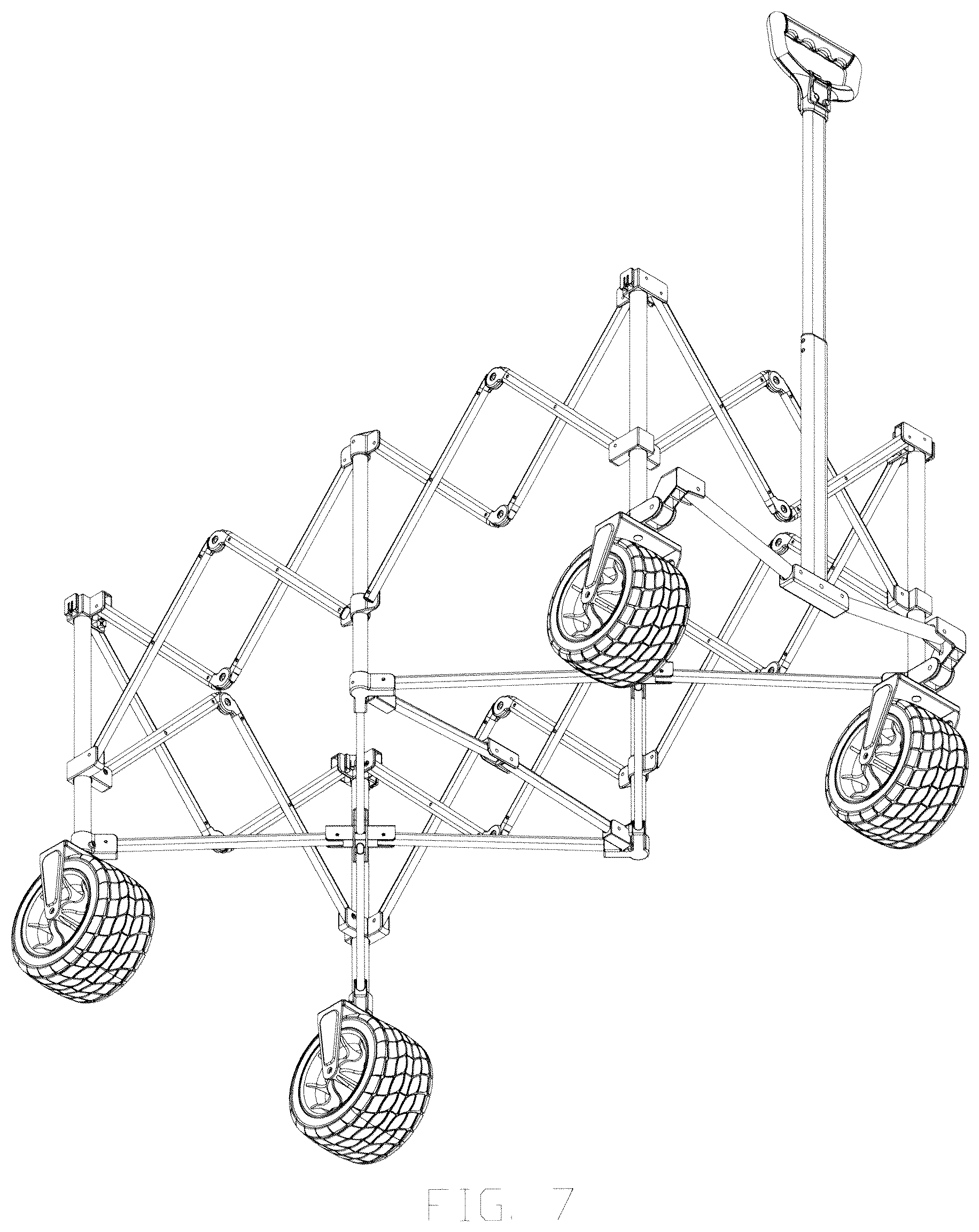 Patent USD1079177 Figure 7 – Camp cart
