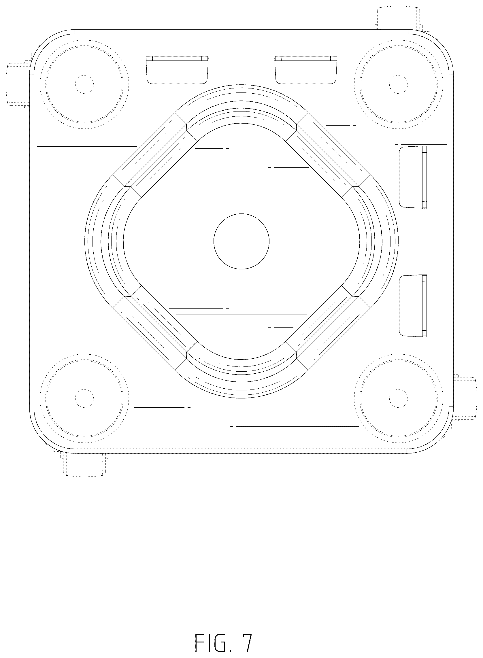 Patent USD1079182 Figure 7 – Furniture dolly