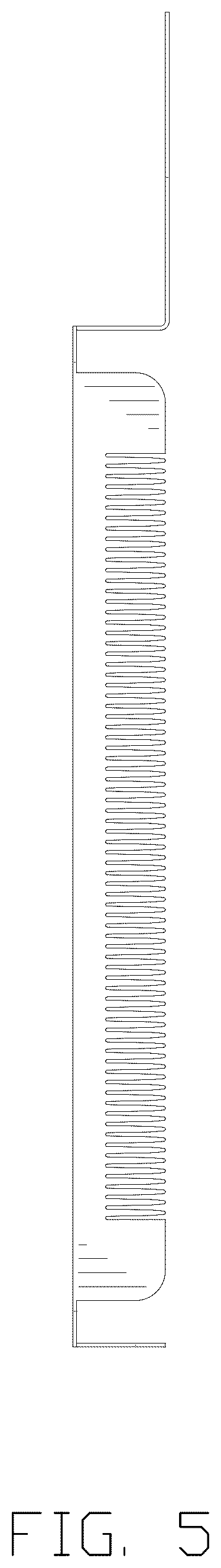 Patent USD1079183 Figure 5 – Salon tray of salon tray cart