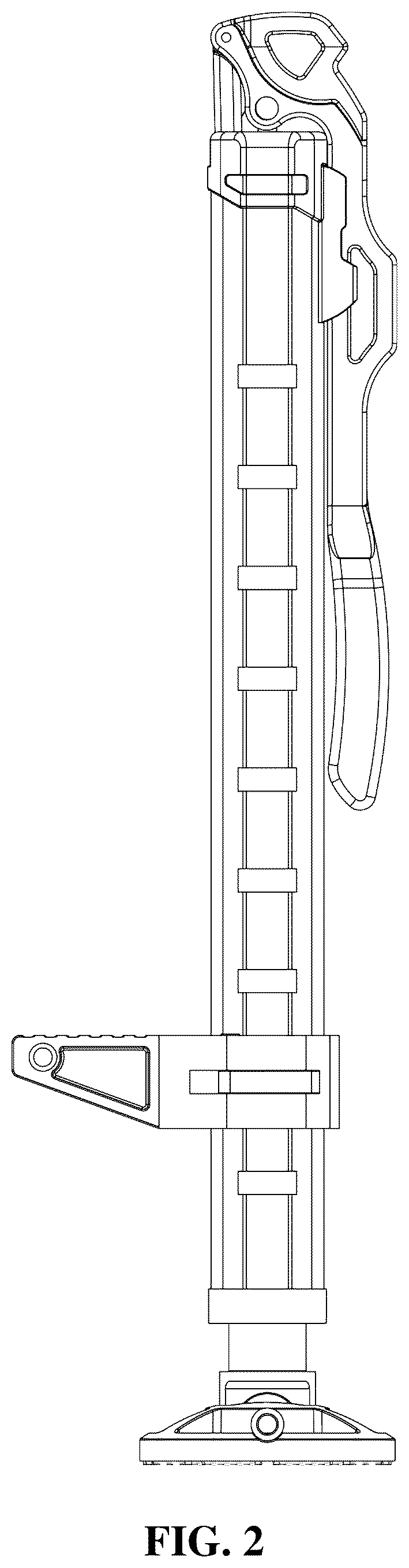 Patent USD1079184 Figure 2 – Hydraulic jack