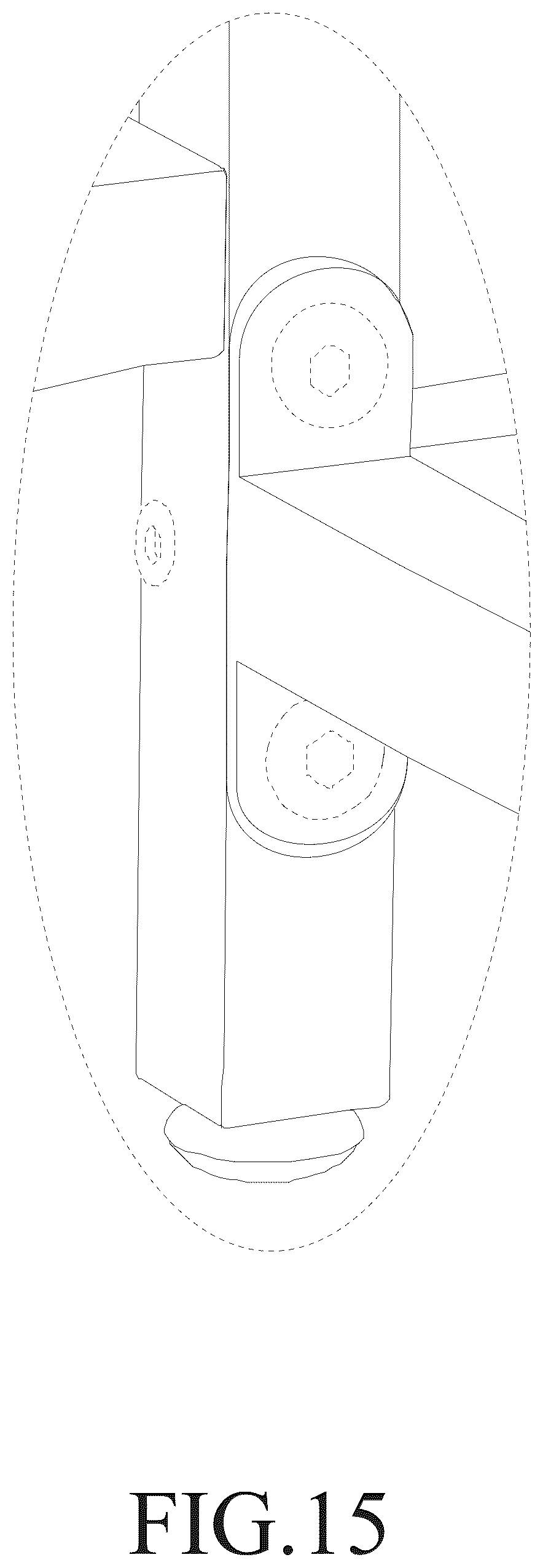 Patent USD1079186 Figure 15 – Fish tank stand