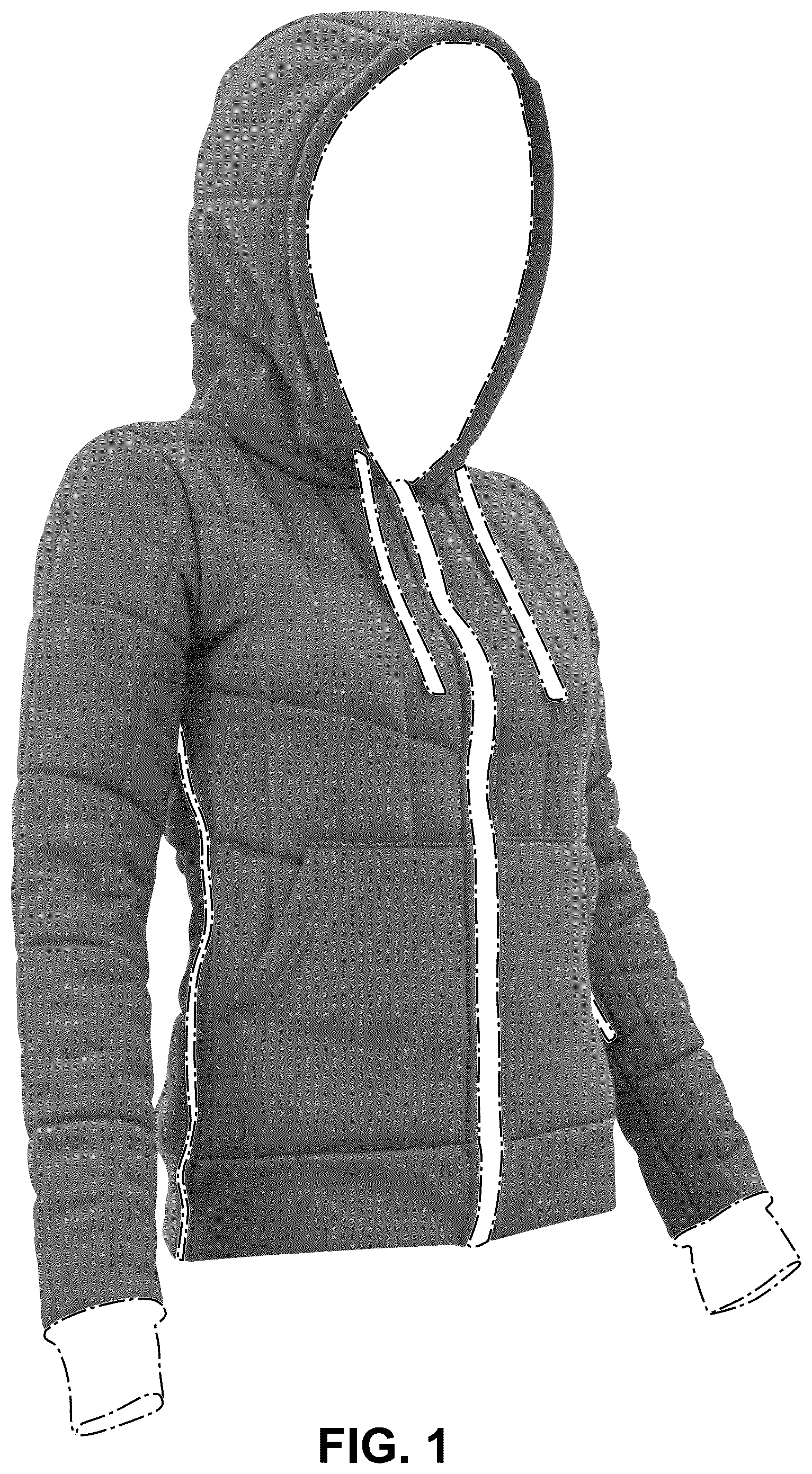 Patent USD1100422 — Outerwear — Figure 1