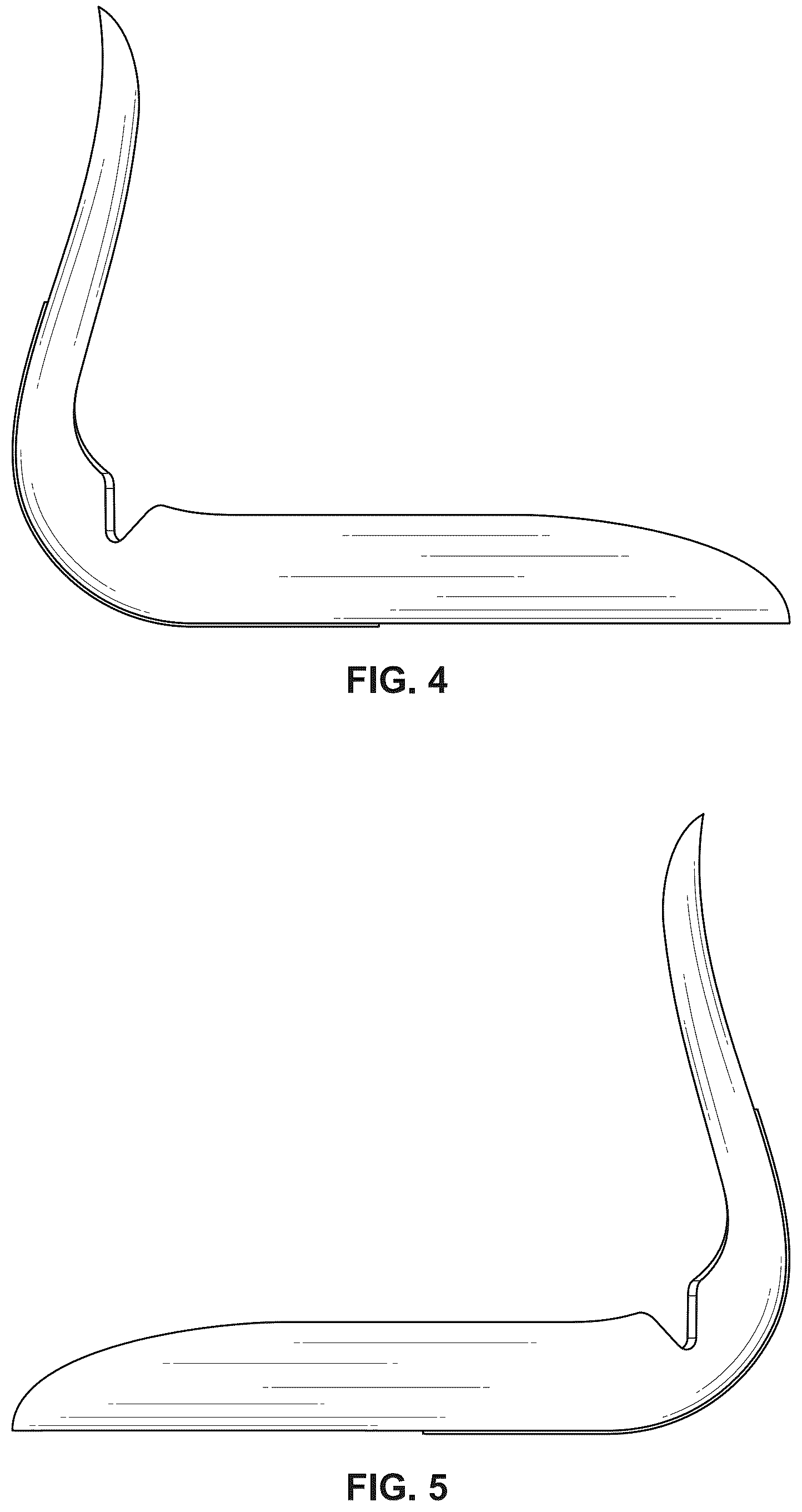 Patent USD1100432 Figure 3 – Heel counter