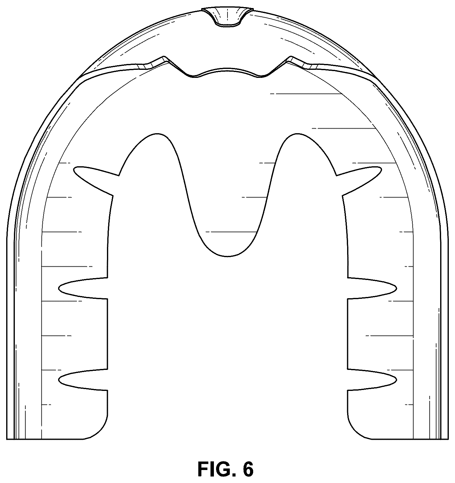 Patent USD1100432 Figure 4 – Heel counter
