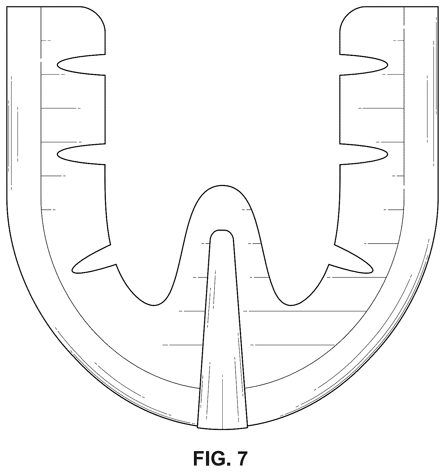 Patent USD1100432 Figure 5 – Heel counter