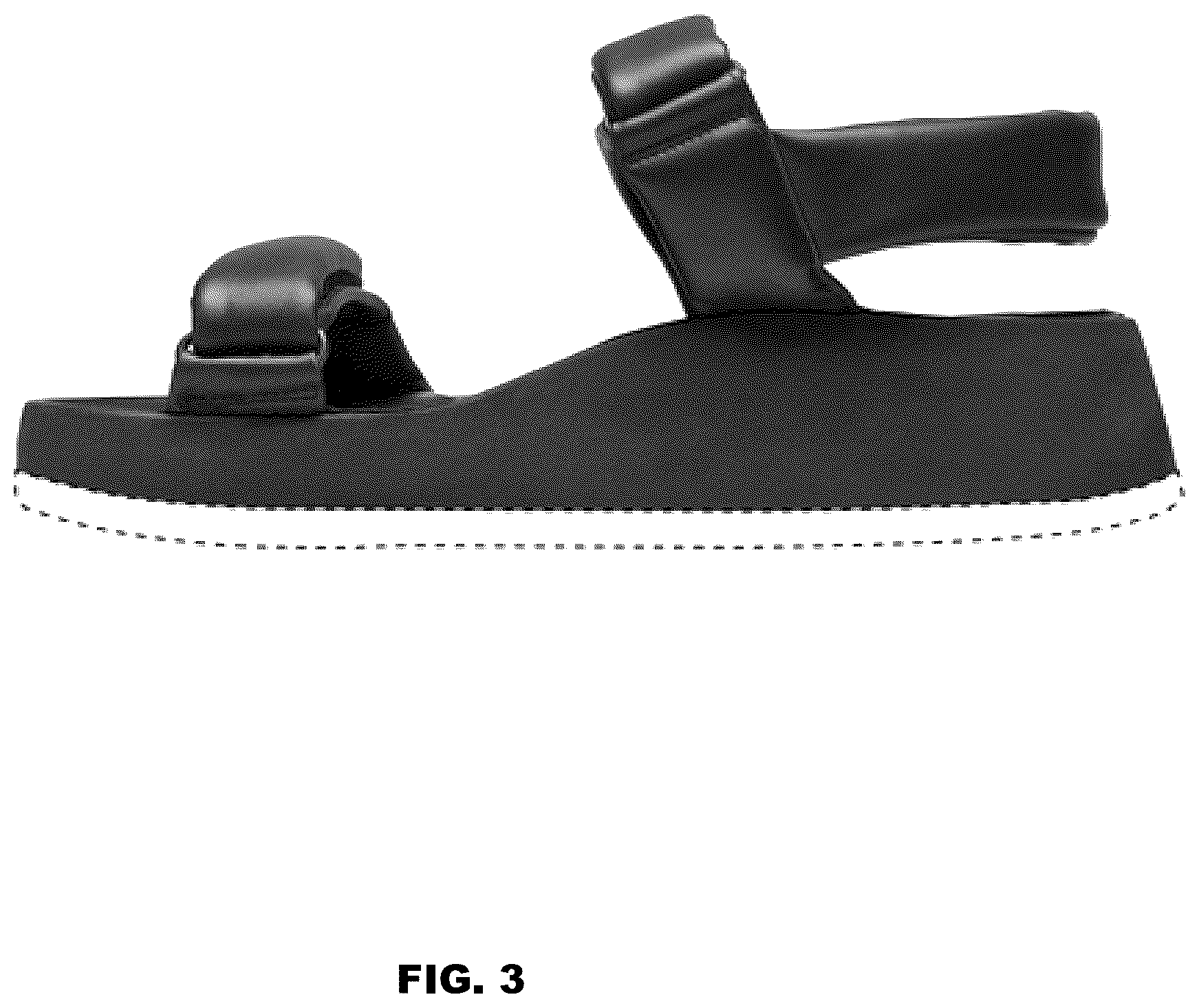 Patent USD1100438 Figure 3 – Sandal
