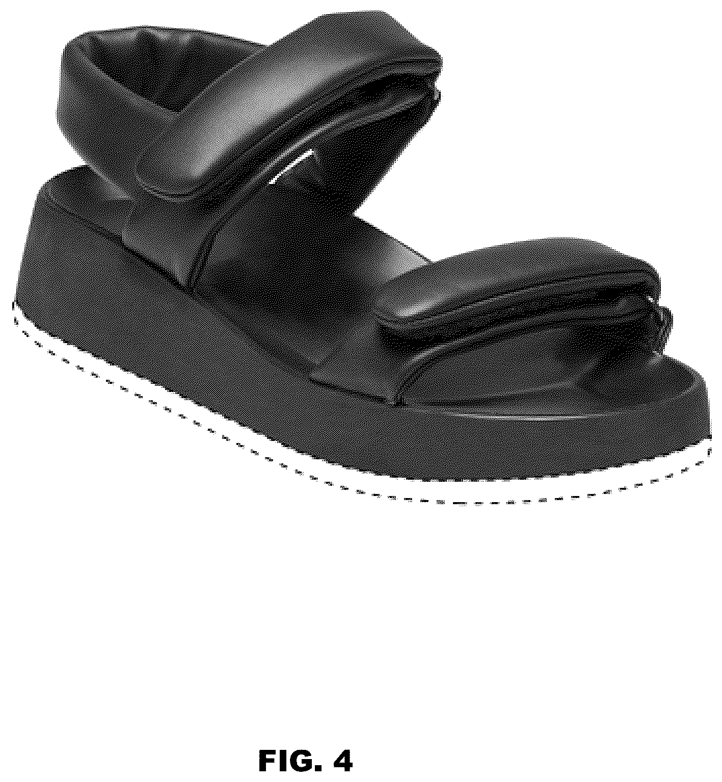 Patent USD1100438 Figure 4 – Sandal