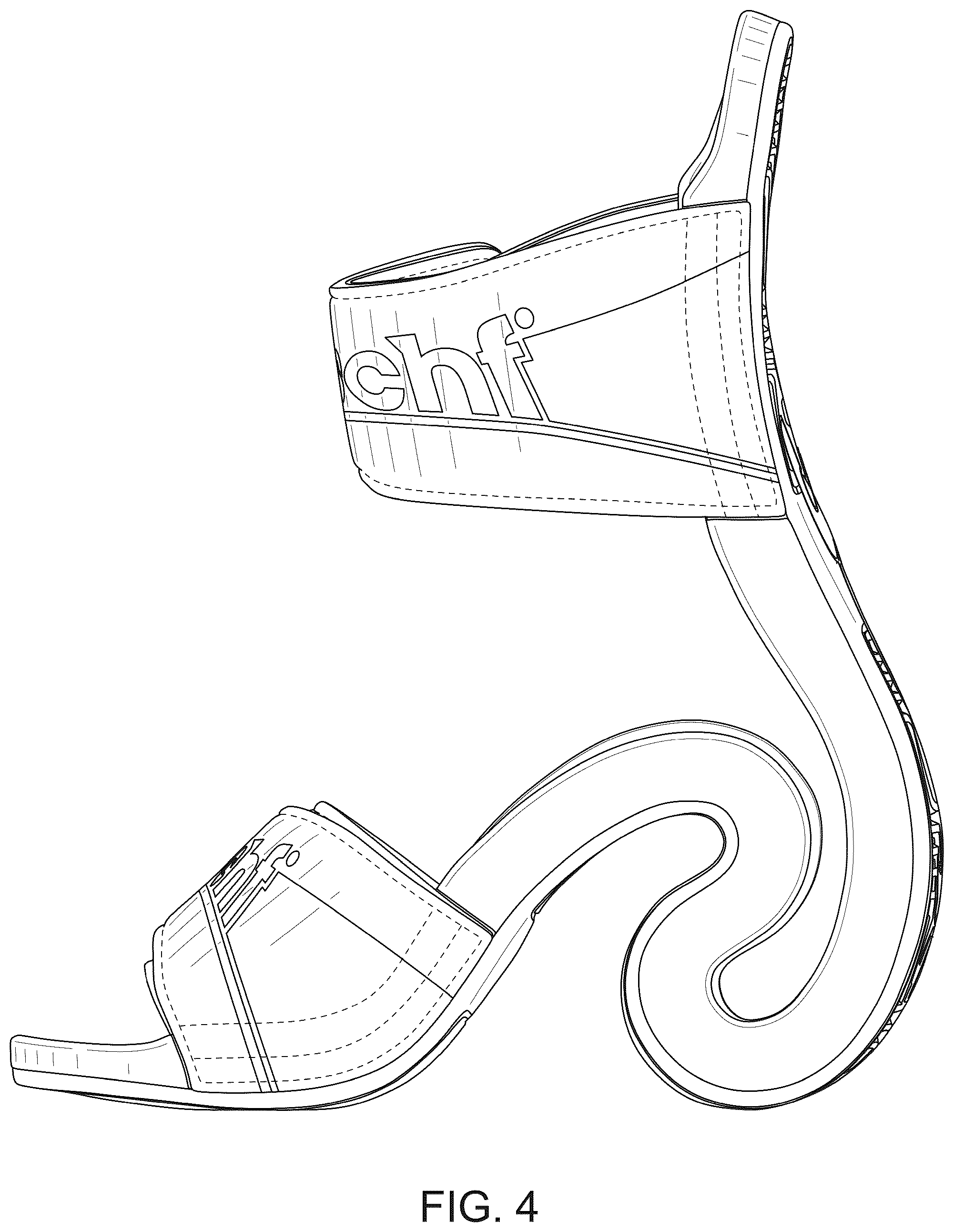 Patent USD1100448 Figure 4 – Footwear