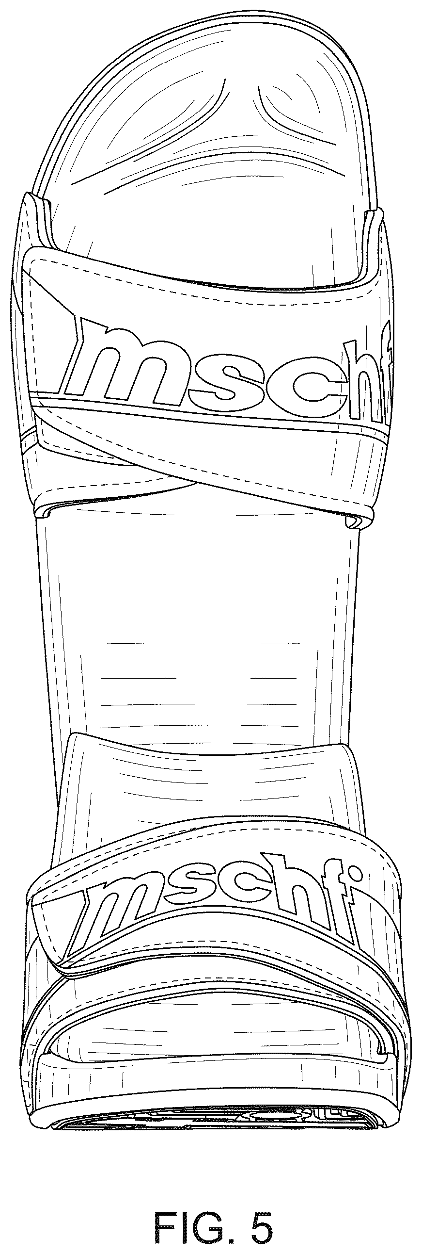 Patent USD1100448 Figure 5 – Footwear