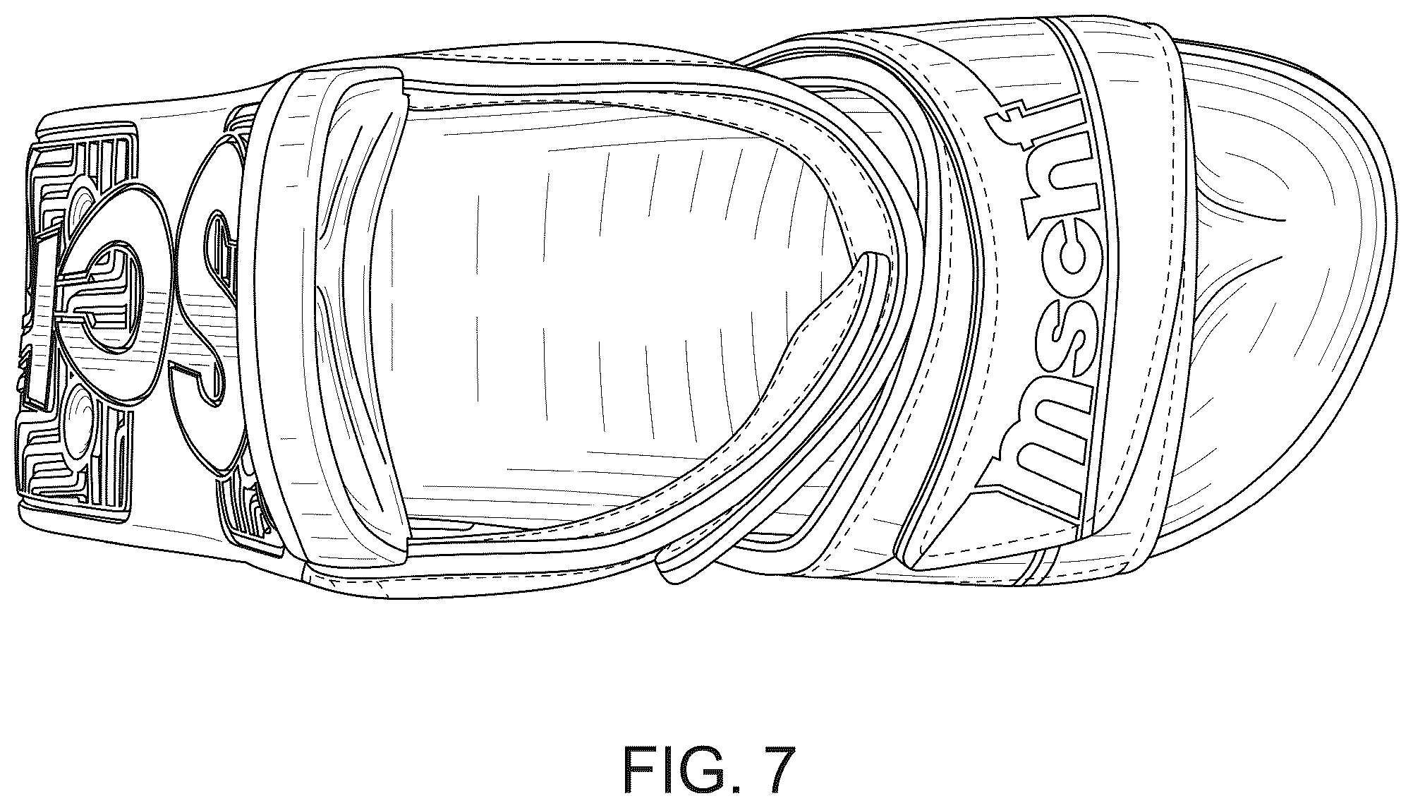 Patent USD1100448 Figure 7 – Footwear