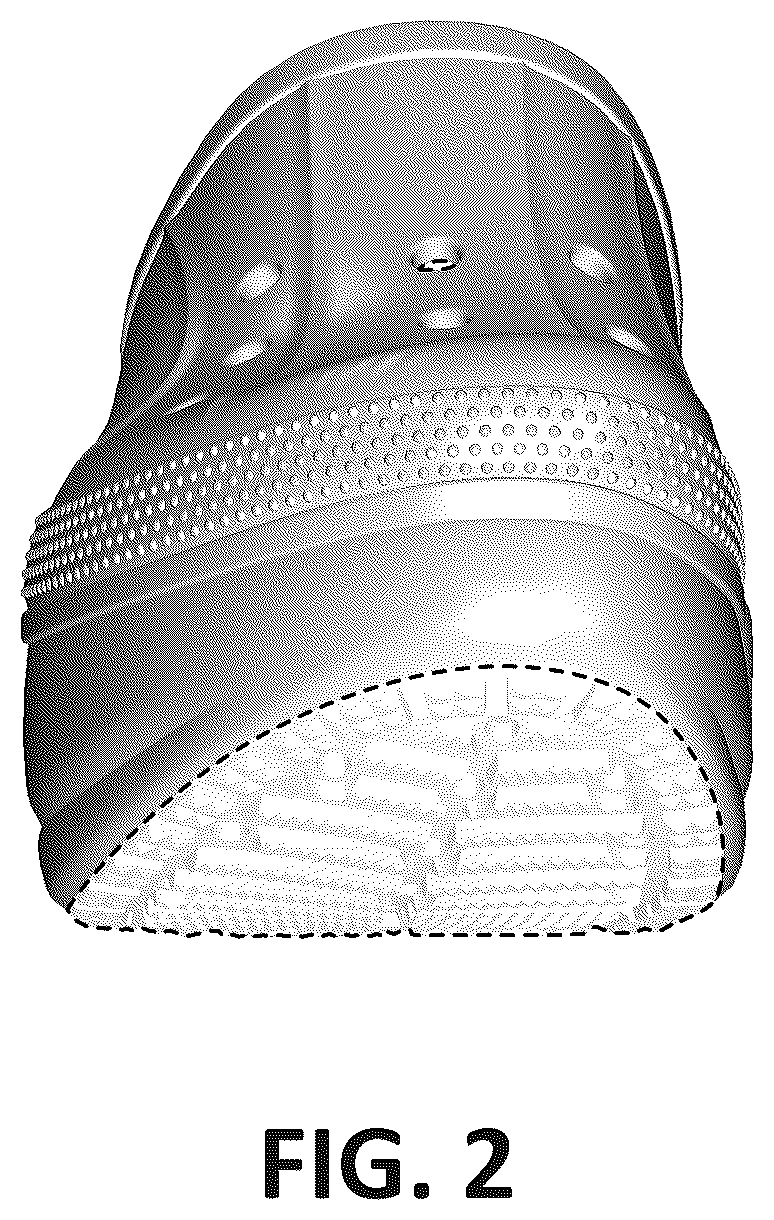 Patent USD1100449 Figure 2 – Footwear
