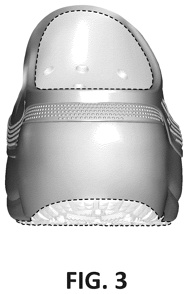 Patent USD1100449 Figure 3 – Footwear