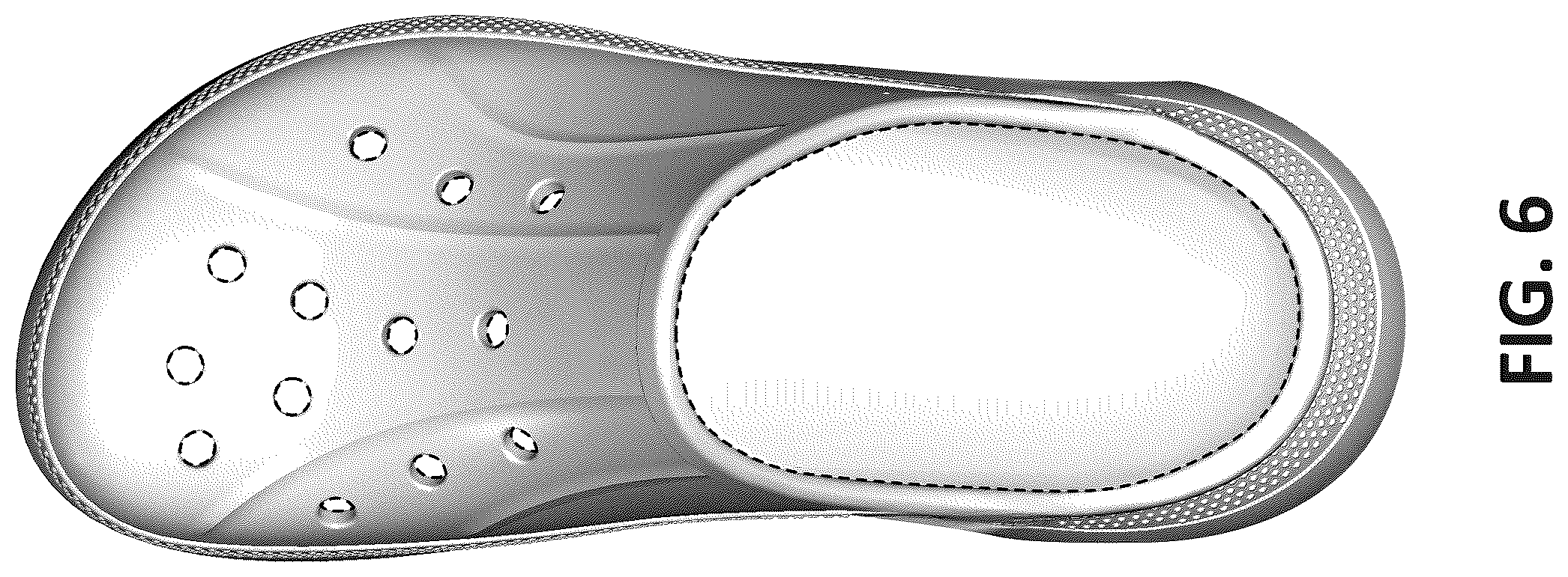 Patent USD1100449 Figure 6 – Footwear