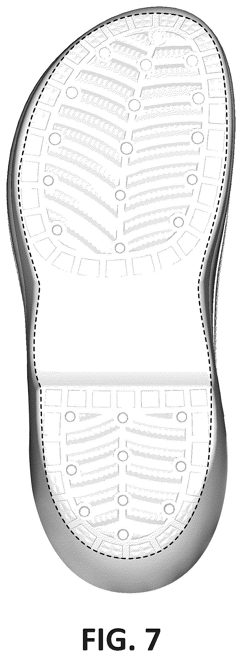 Patent USD1100449 Figure 7 – Footwear