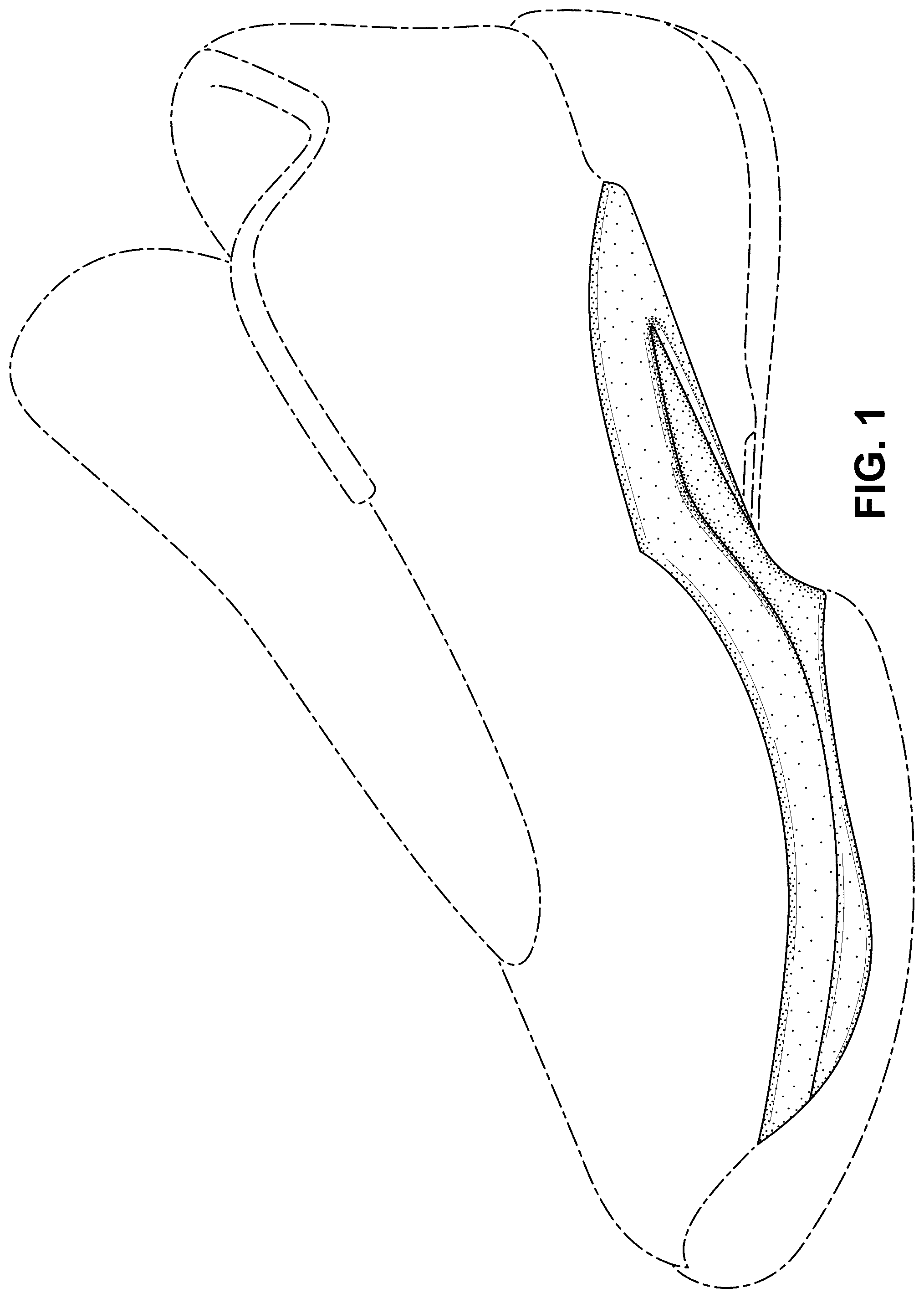 Patent USD1100454 — Shoe — Figure 1