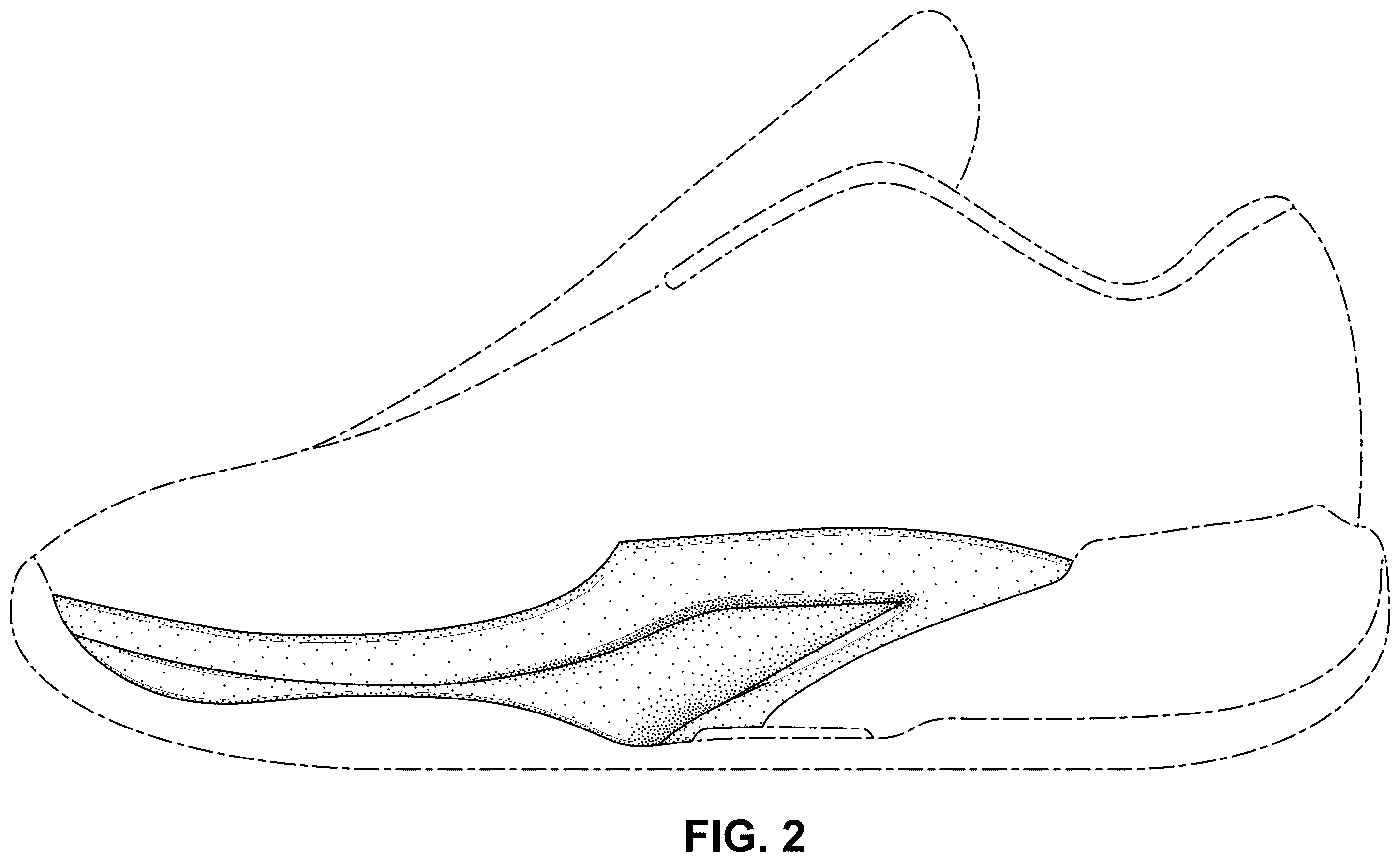 Patent USD1100454 Figure 2 – Shoe