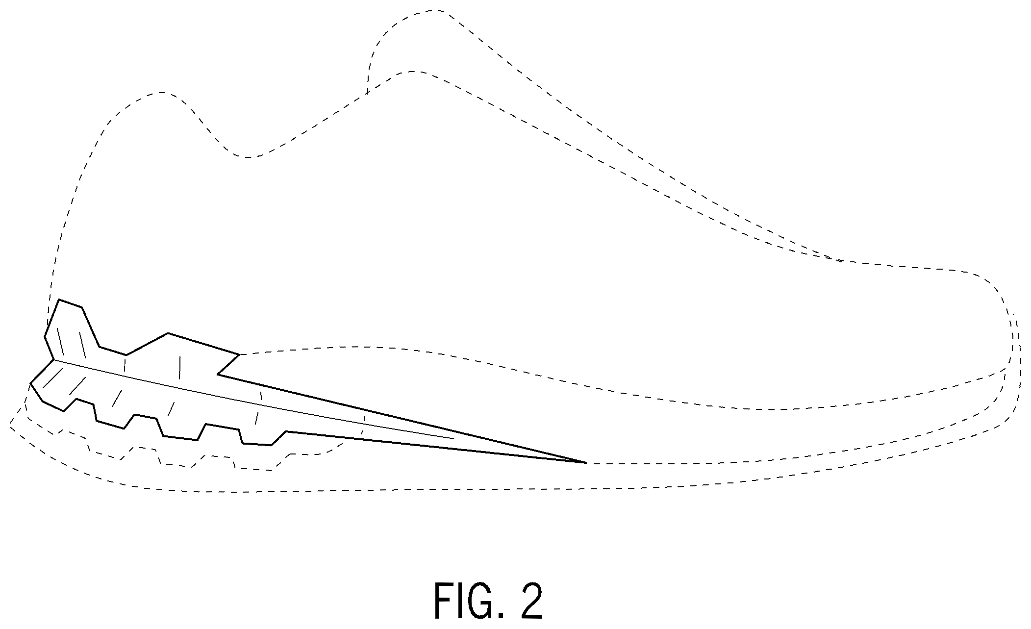 Patent USD1100470 Figure 2 – Footwear