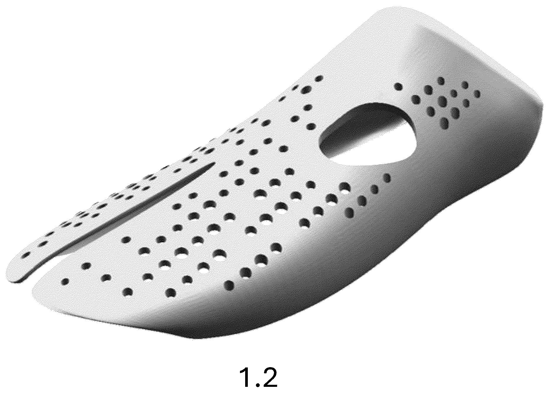 Patent USD1100476 Figure 2 – Shoetree