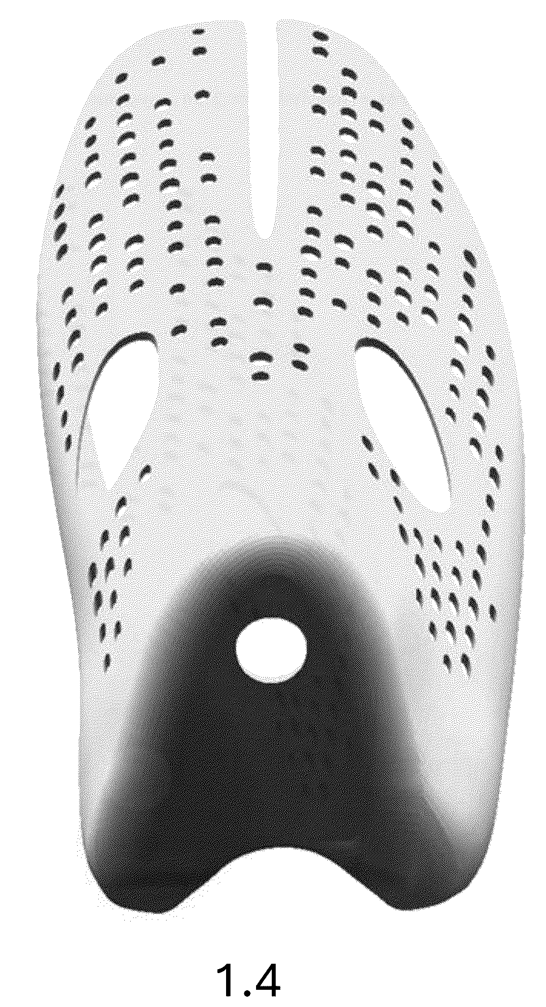 Patent USD1100476 Figure 4 – Shoetree