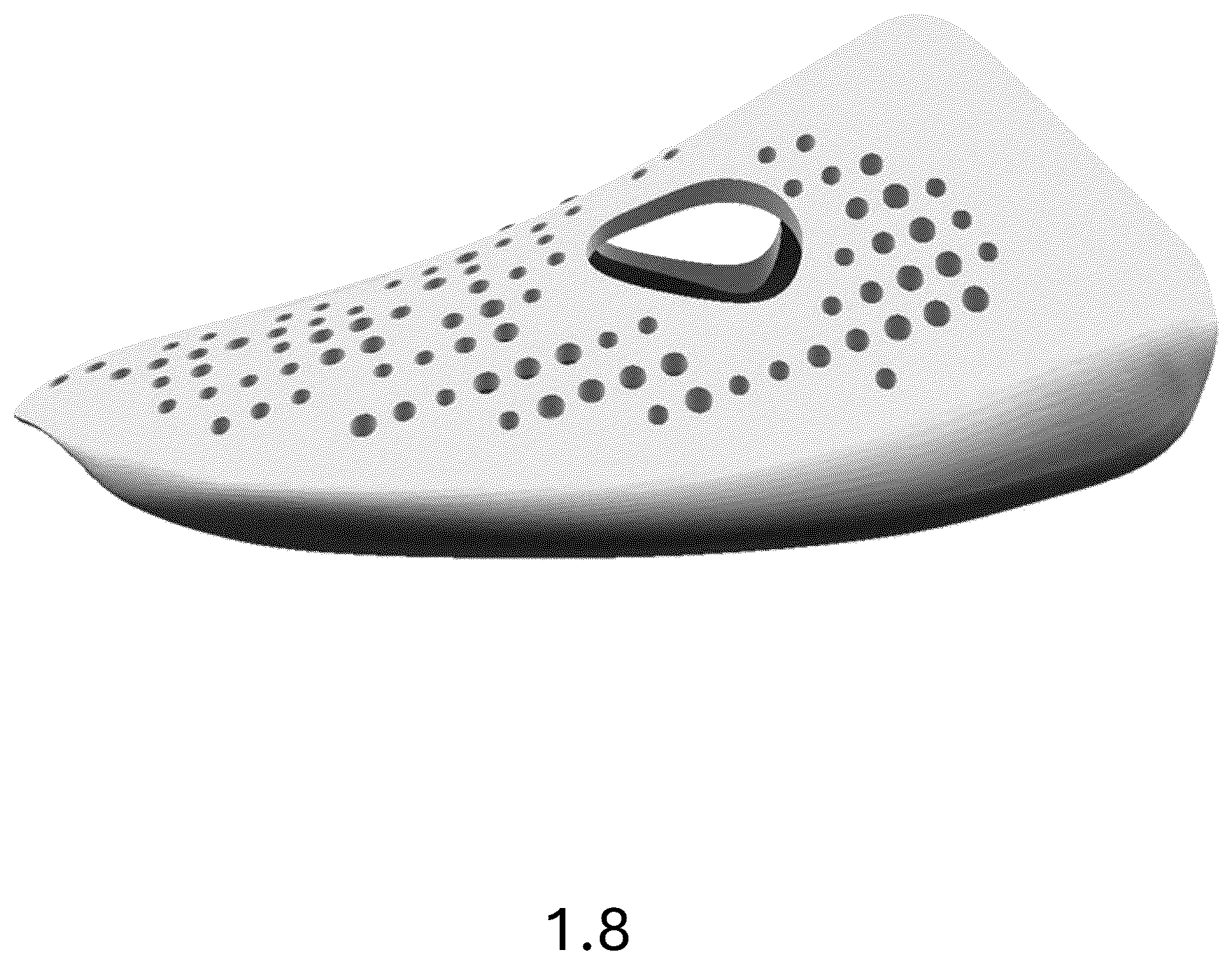 Patent USD1100476 Figure 8 – Shoetree