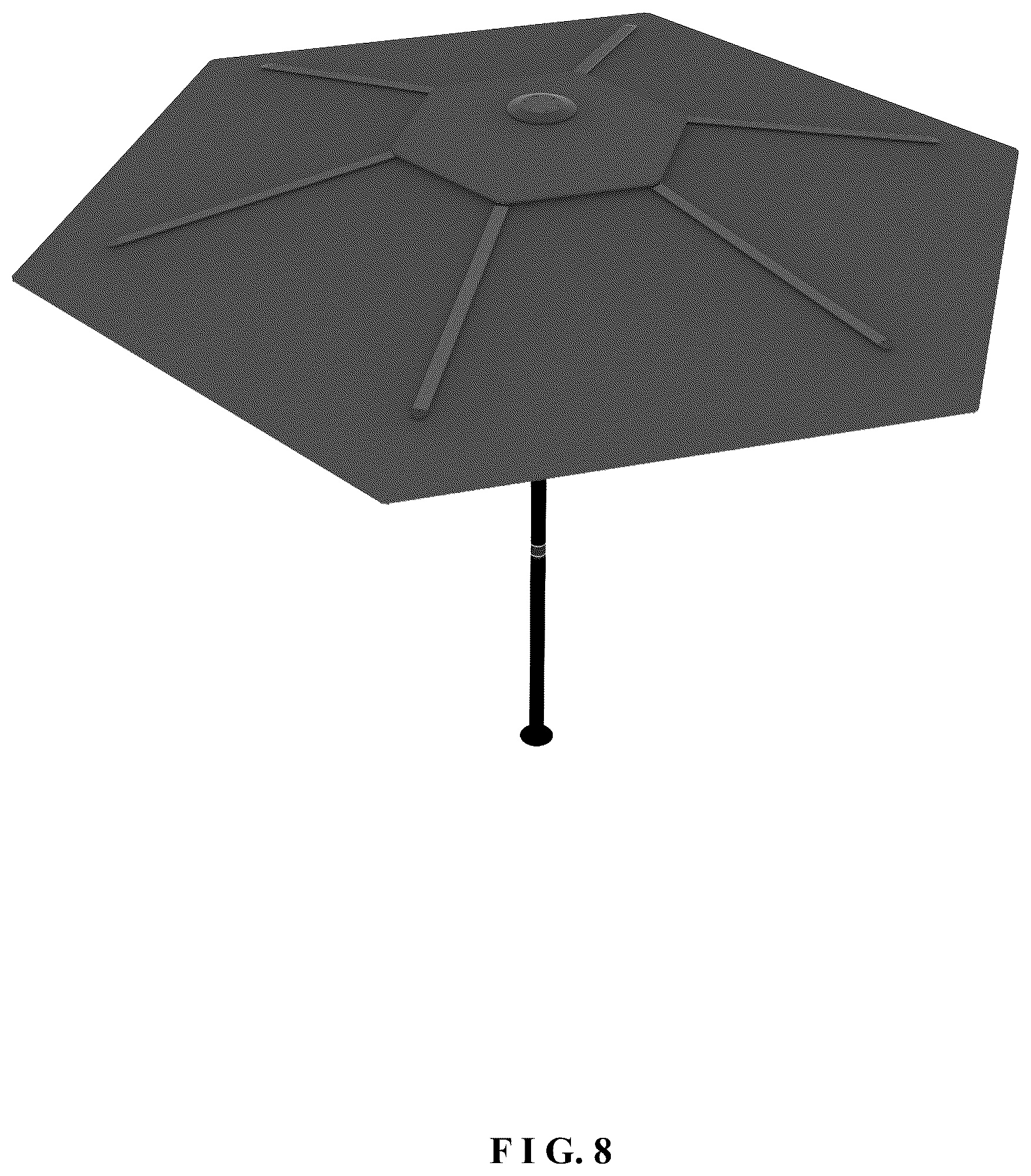 Patent USD1100481 Figure 8 – Patio umbrella