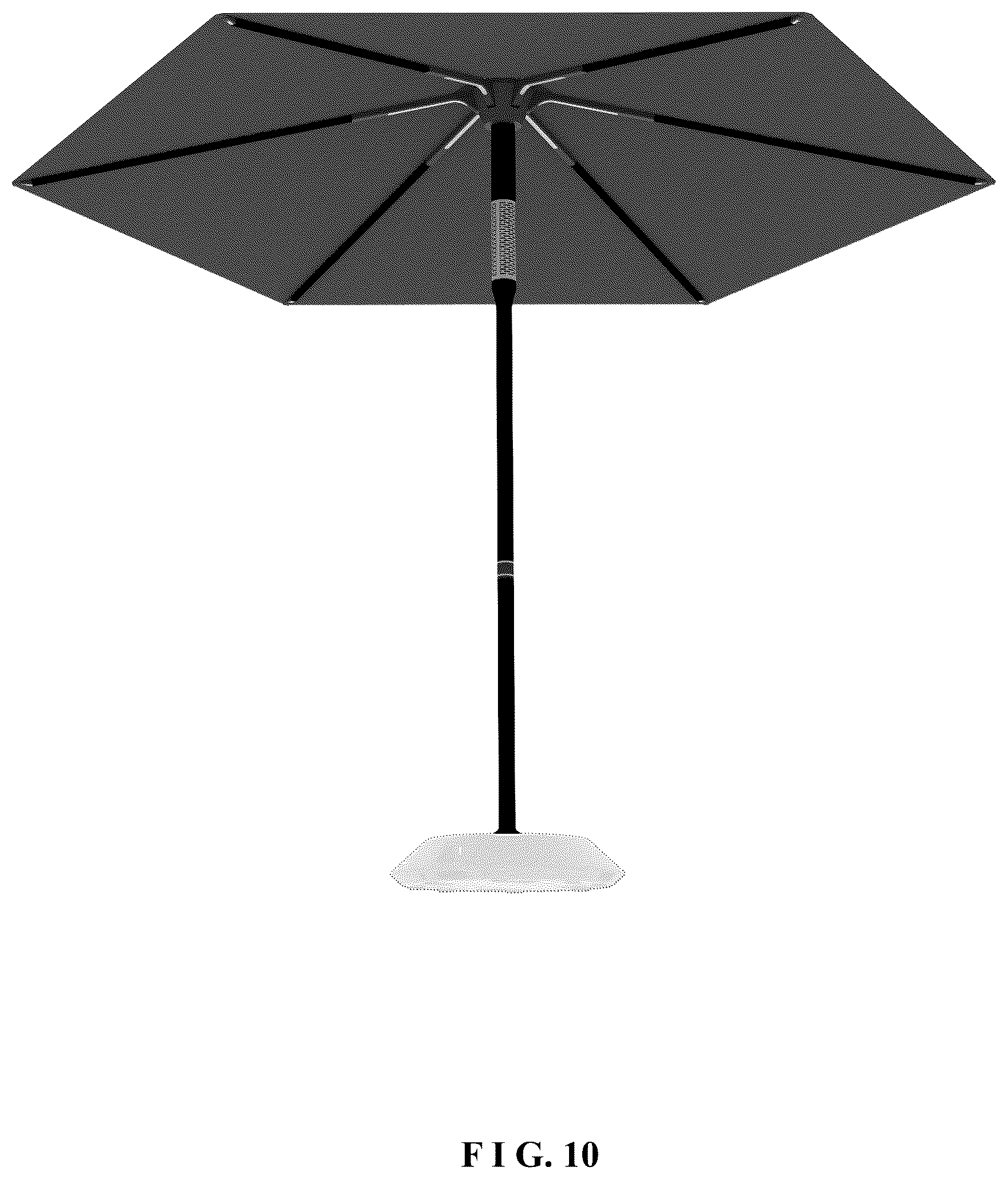 Patent USD1100481 Figure 10 – Patio umbrella