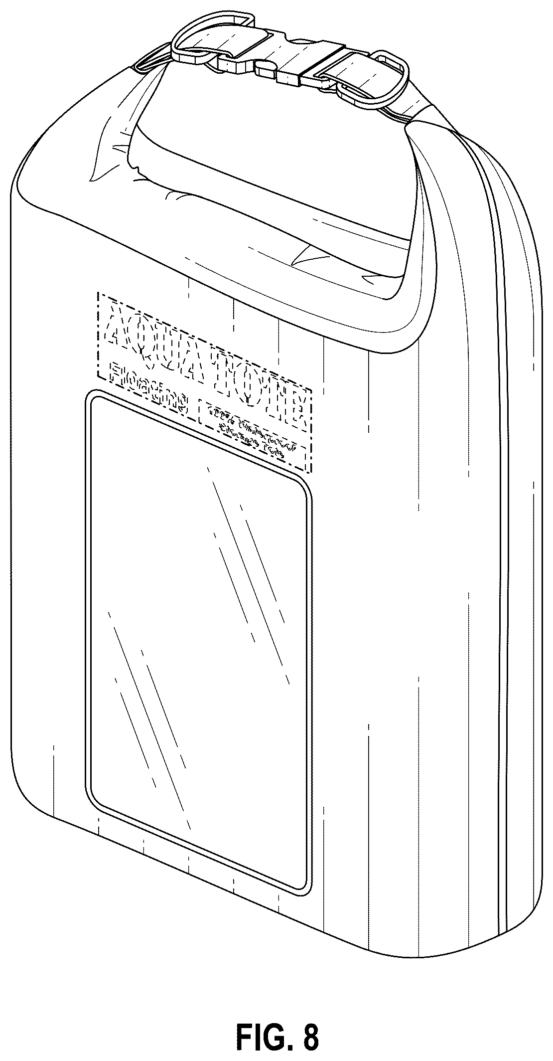 Patent USD1100486 Figure 6 – Phone tote bag