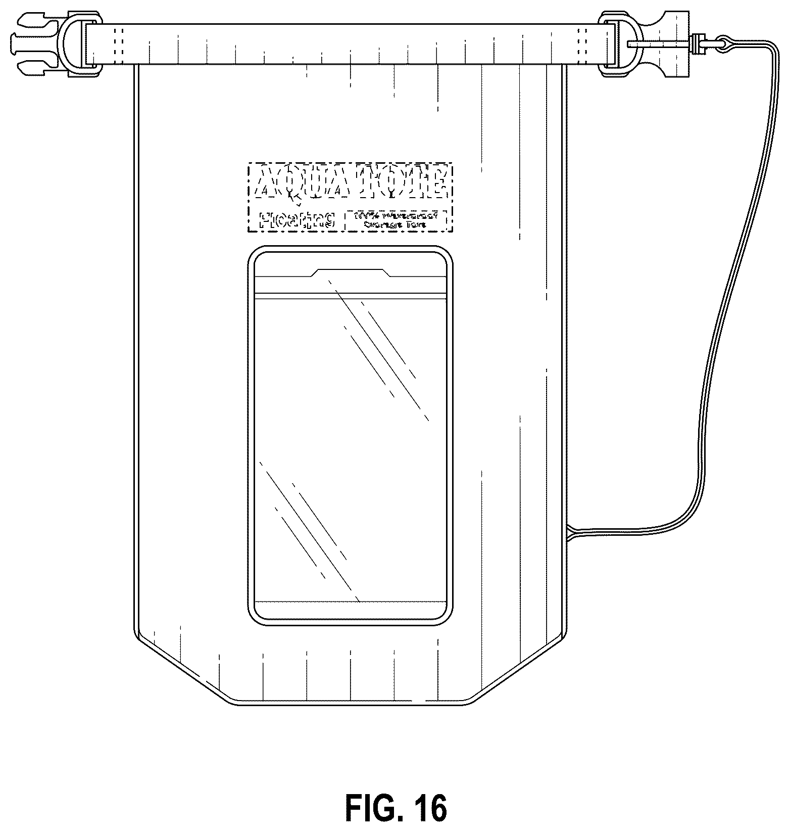 Patent USD1100486 Figure 12 – Phone tote bag