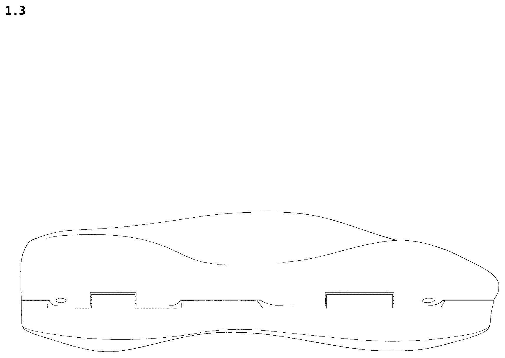 Patent USD1100493 Figure 3 – Clutch bag