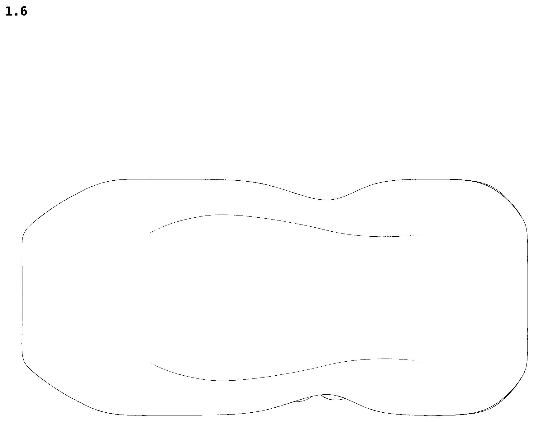 Patent USD1100493 Figure 6 – Clutch bag